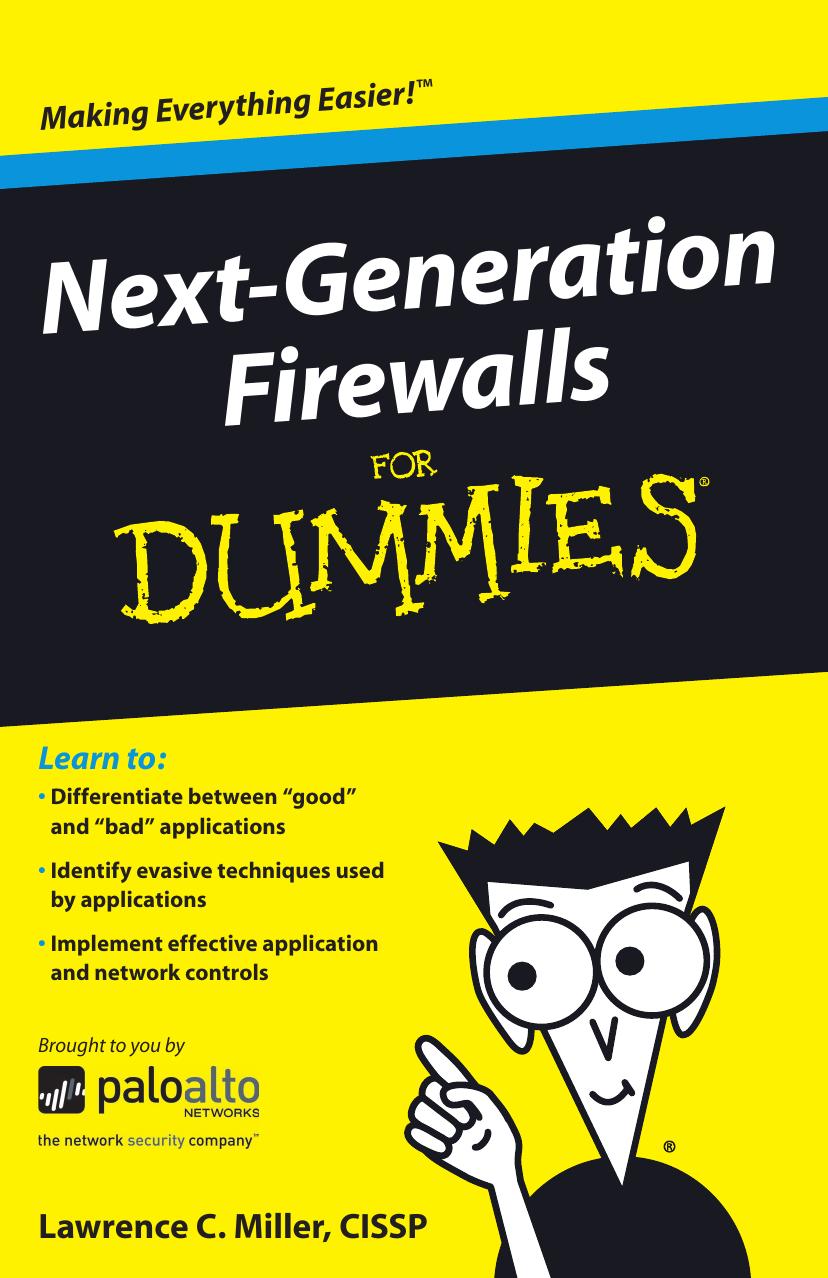 Next-Generation Firewalls For Dummies