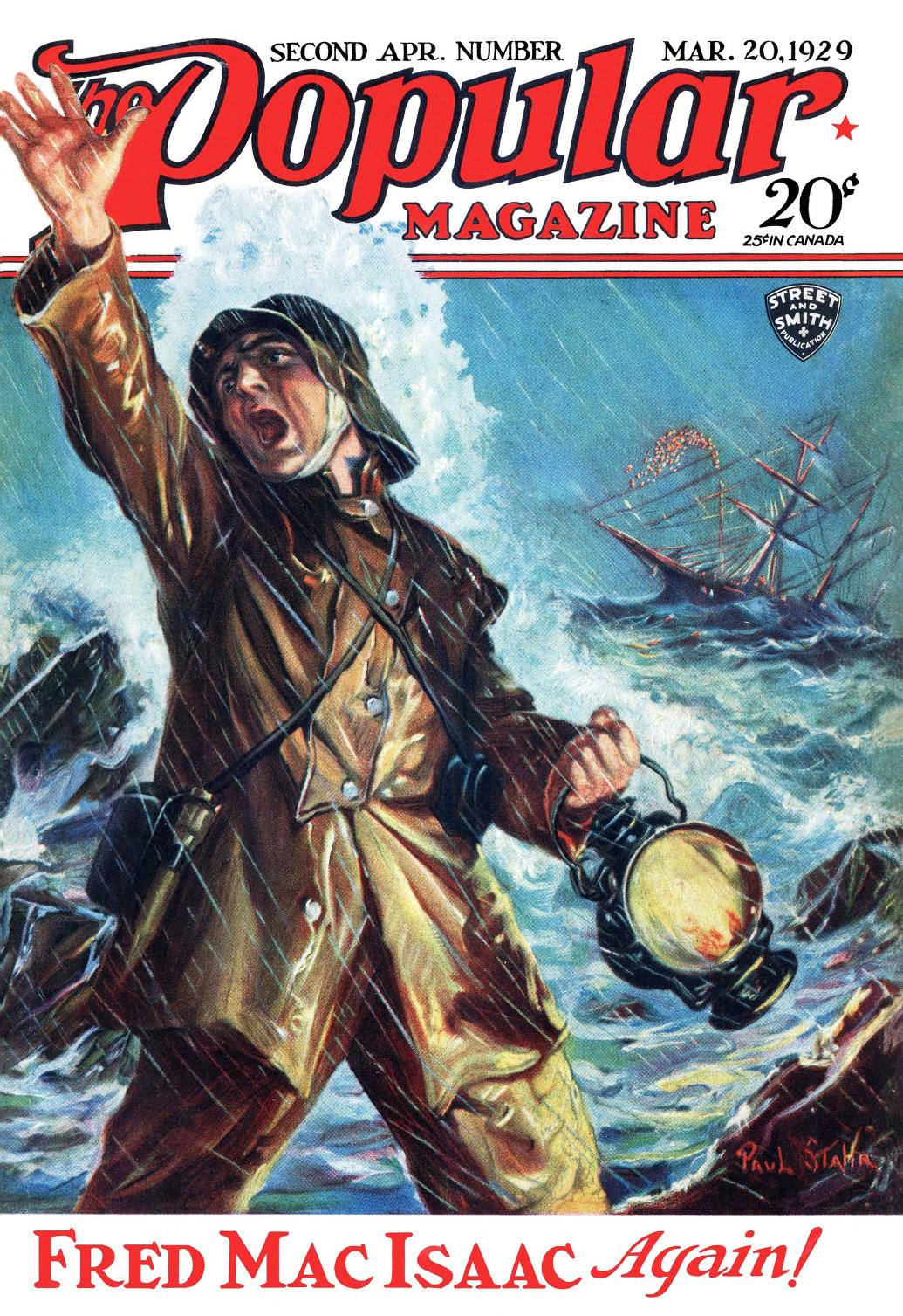 Popular Magazine - 20 March 1929