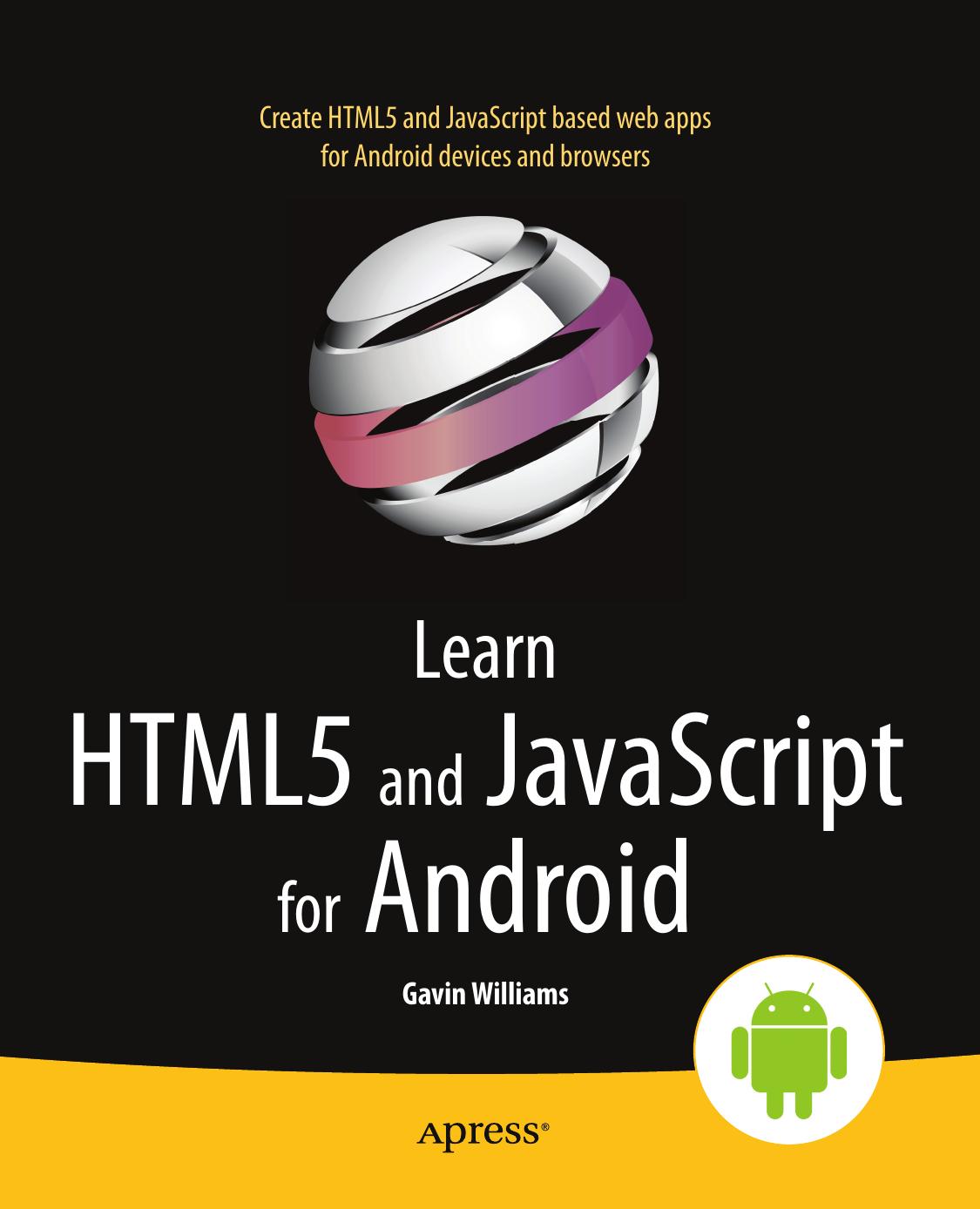 Learn HTML5 and JavaScript for Android