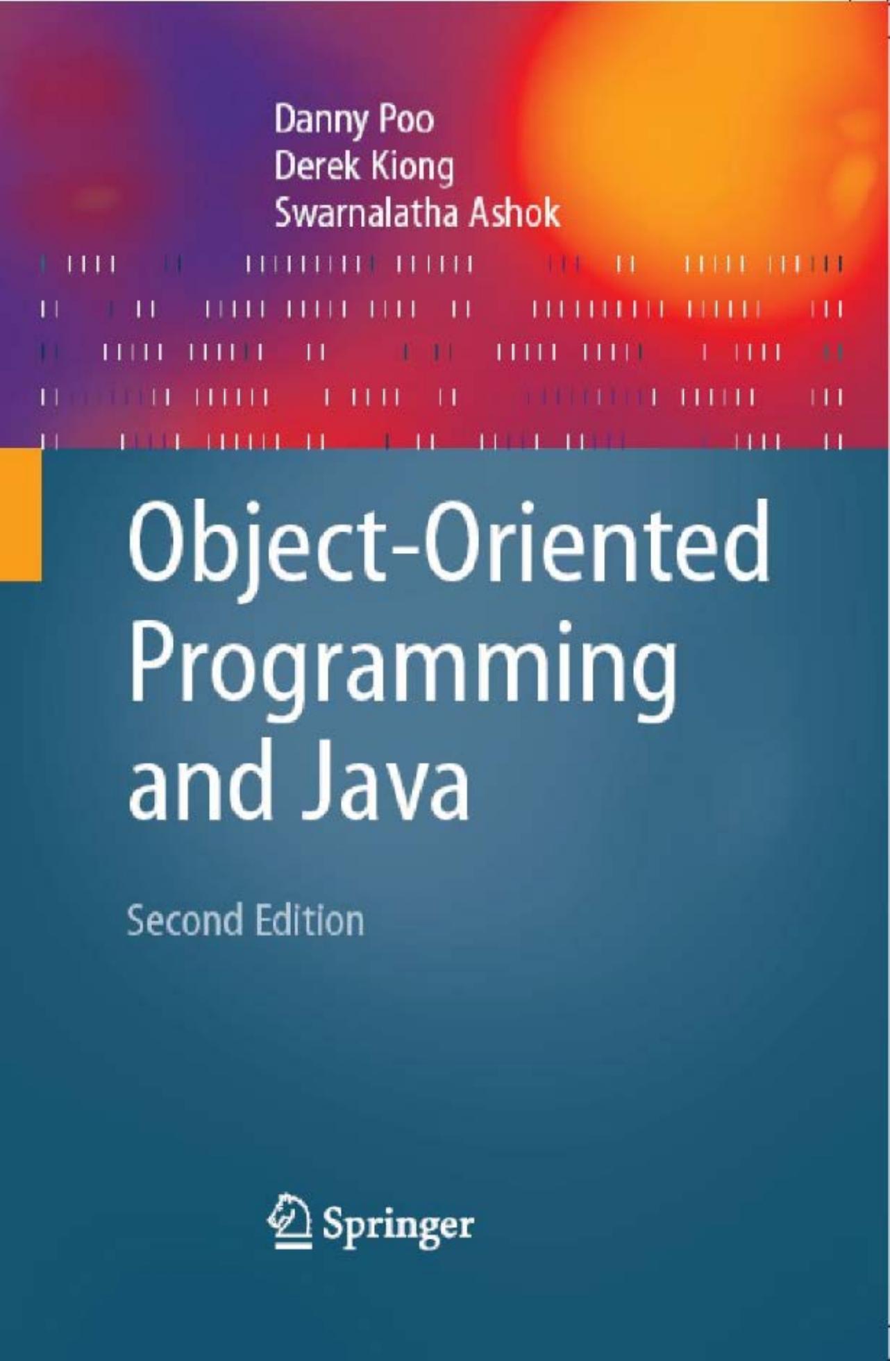 Object-Oriented Programming and Java, Second Edition