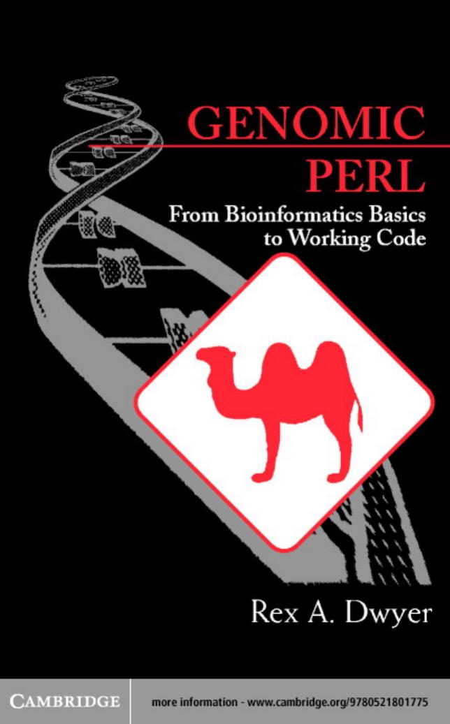 Genomic Perl: From Bioinformatics Basics to Working Code