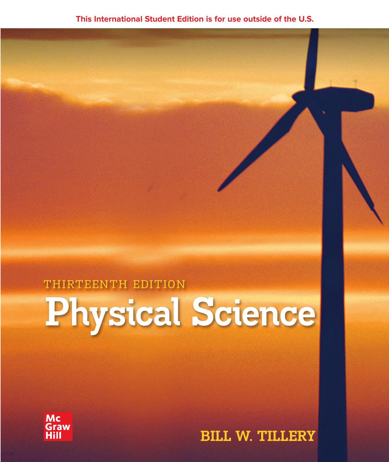 Physical Science, Thirteenth Edition