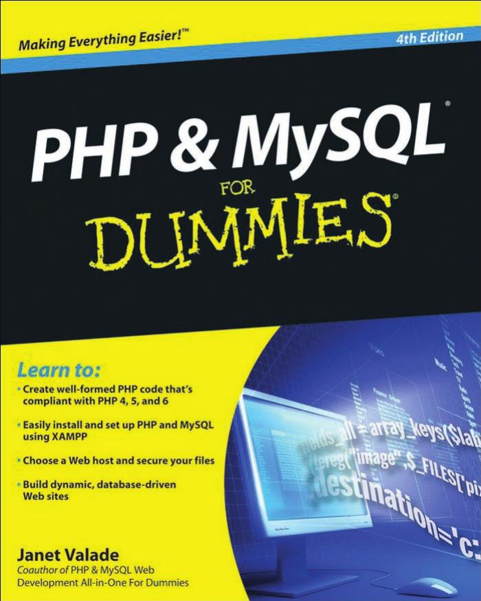 PHP & MySQL For Dummies, 4th Edition