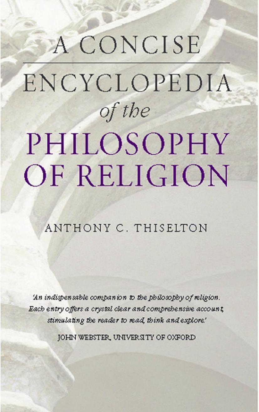 Philosophy of Religion (Encyclopedia)