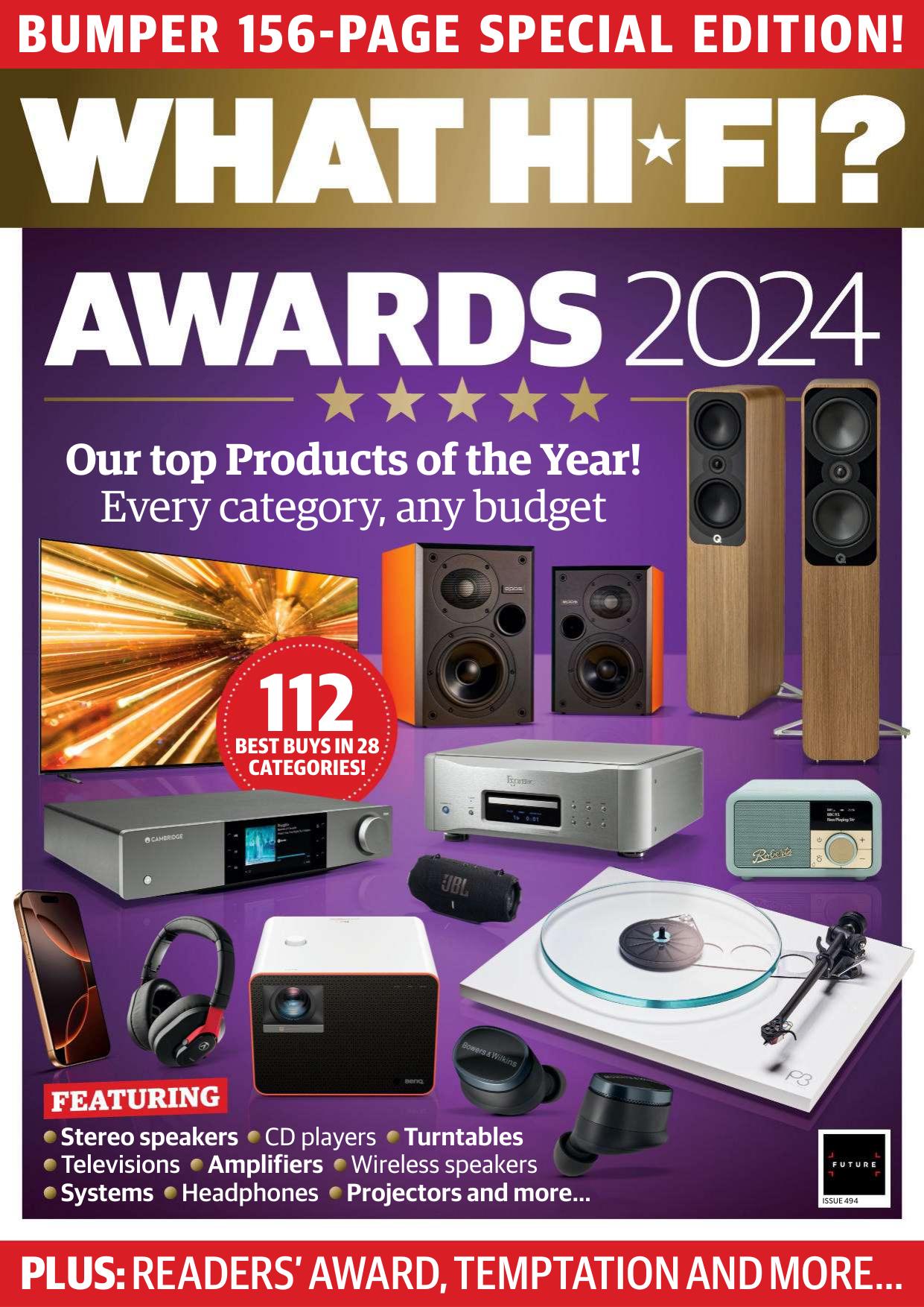 What Hi-Fi - Awards 2024 UK