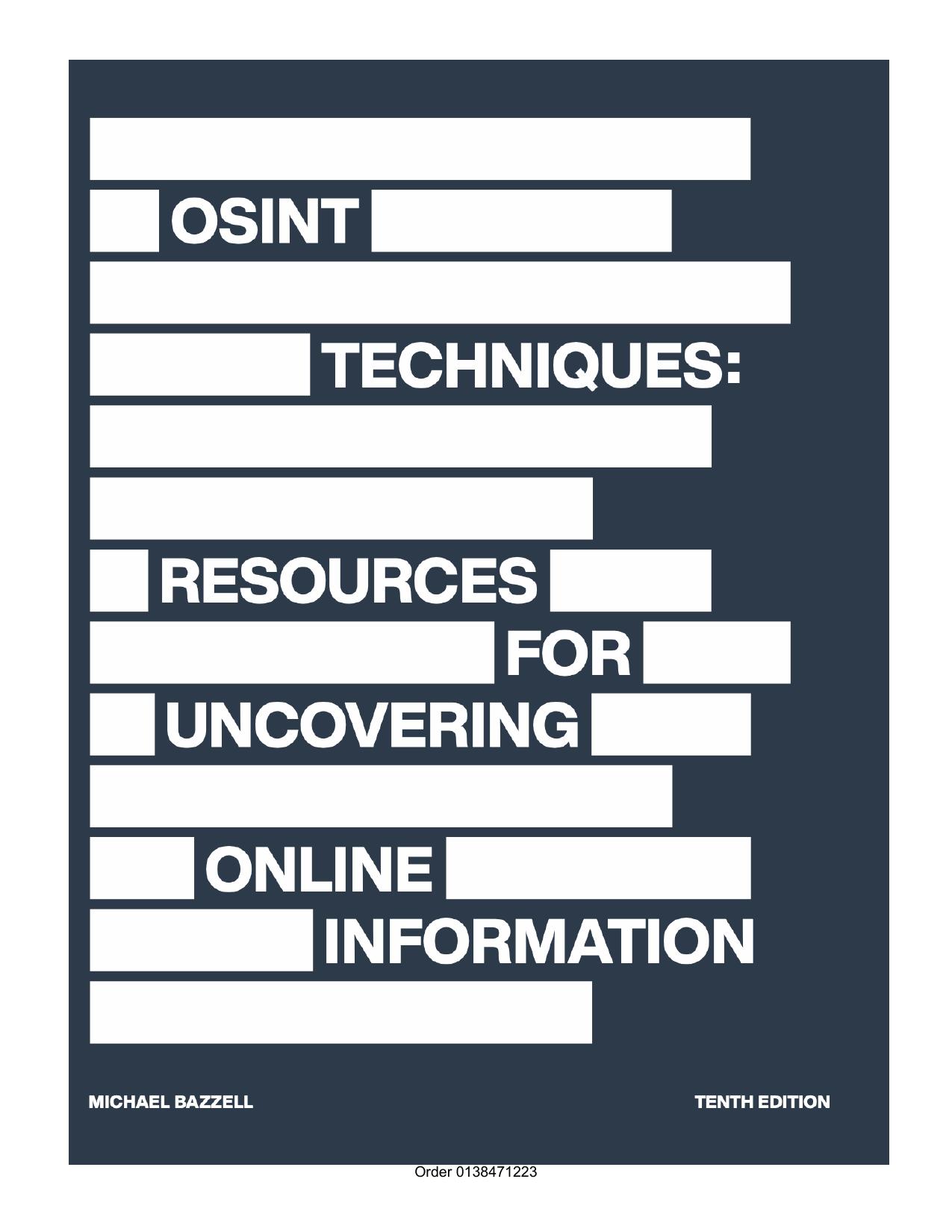 OSINT Techniques