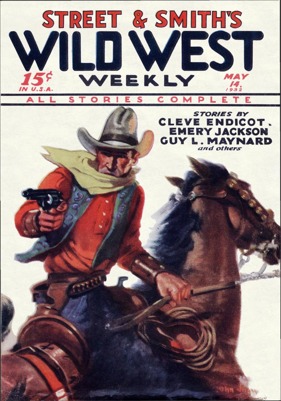 Wild West Weekly - 14 May 1932