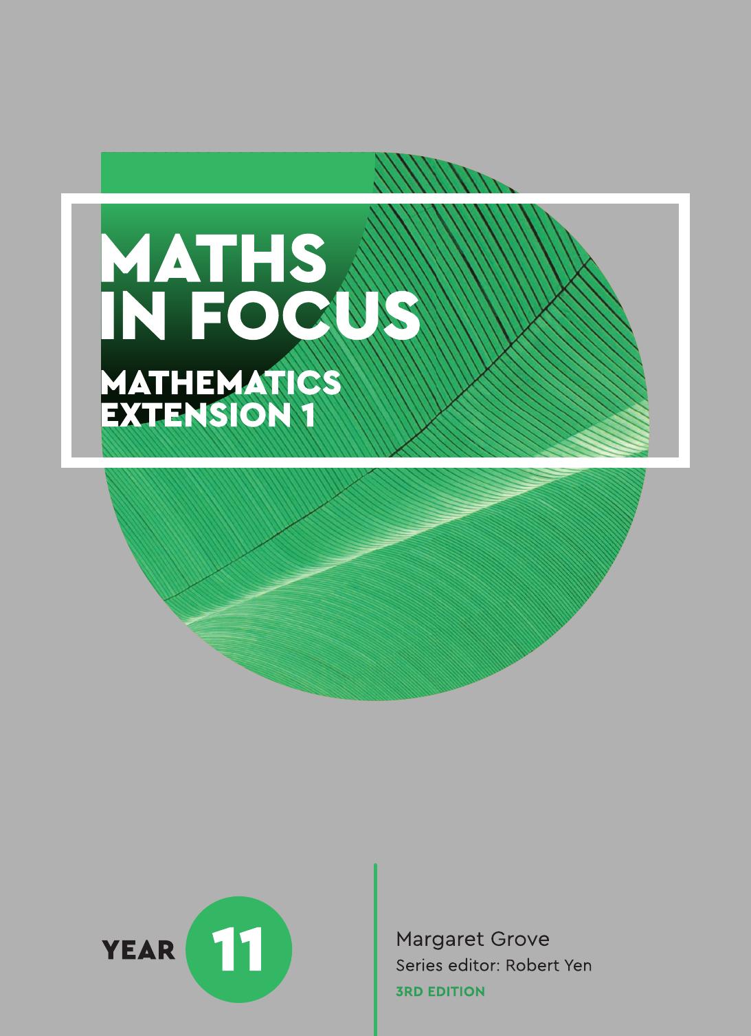 Maths is focus