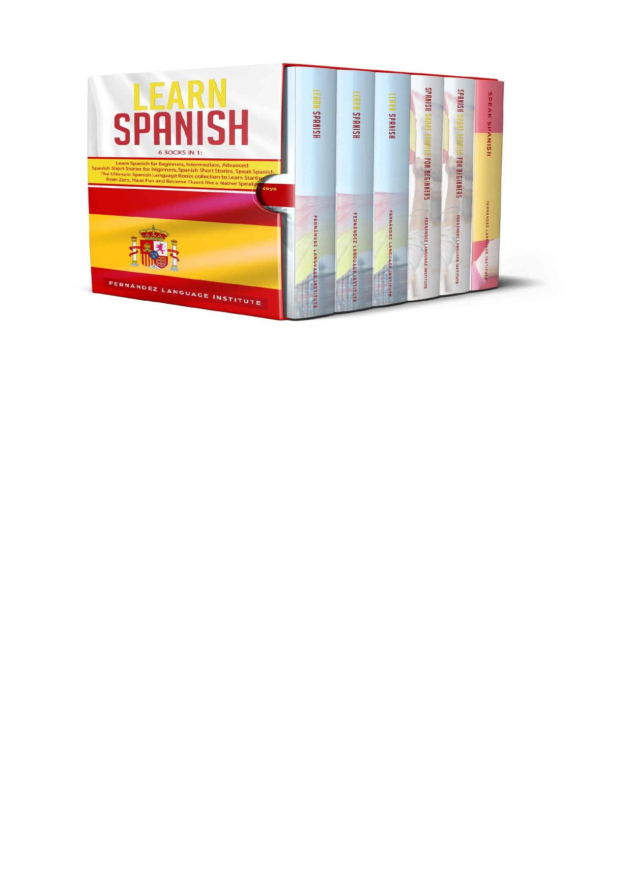 Learn Spanish - 6 books in 1