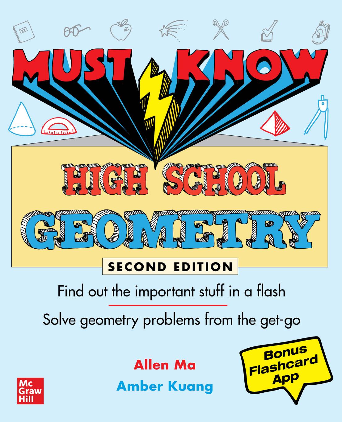 Must Know High School Geometry, Second Edition