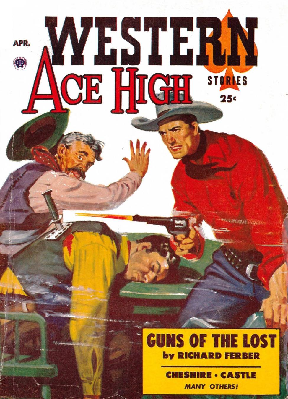 Western Ace High Stories - April 1954