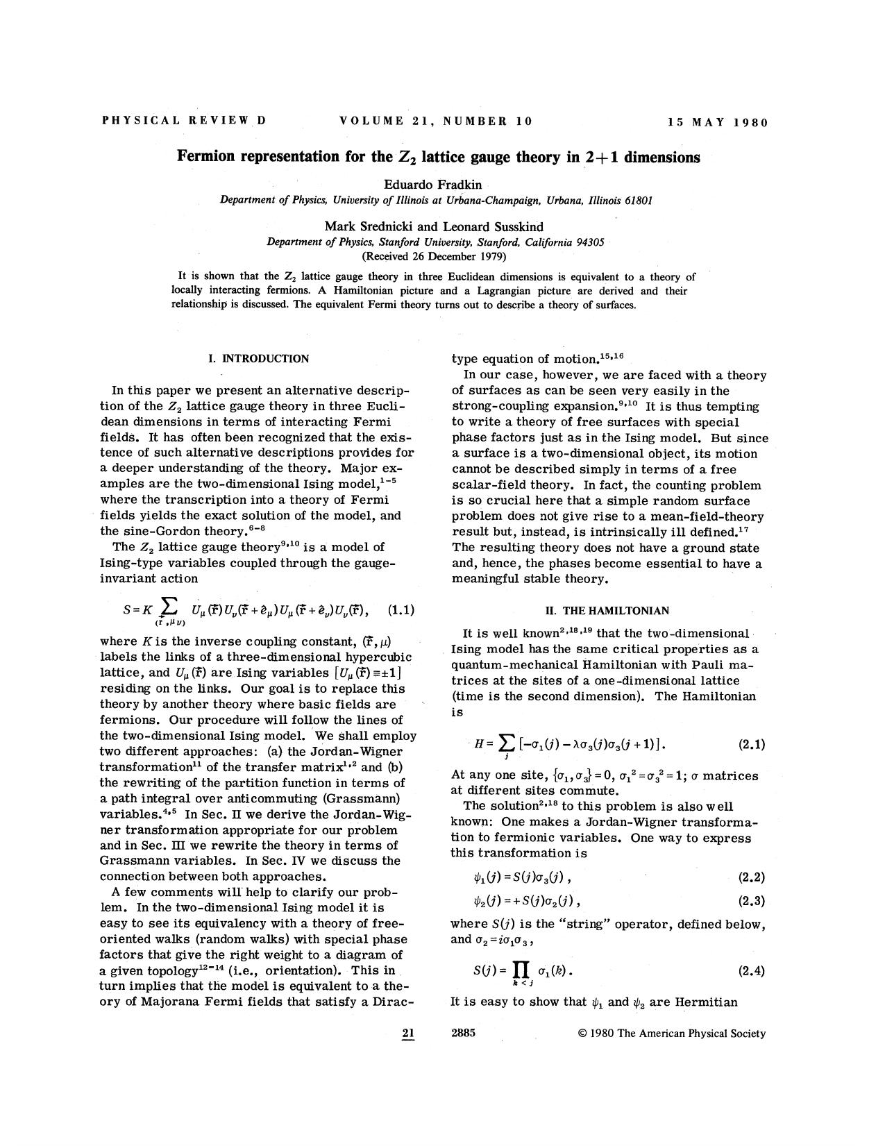 Fermion representation for the Z_{2} lattice gauge theory in 2+1 dimensions