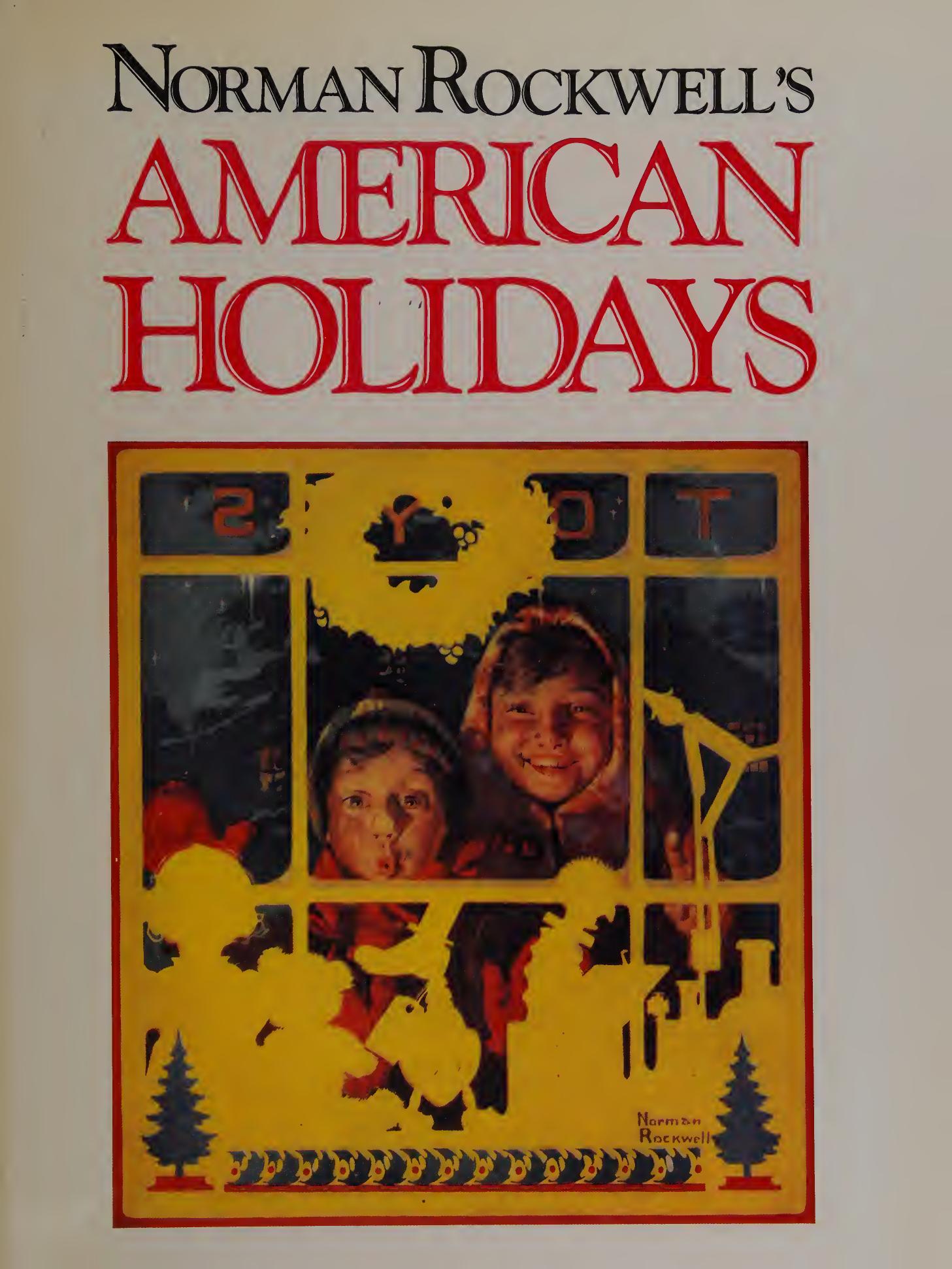 Norman Rockwell's American holidays