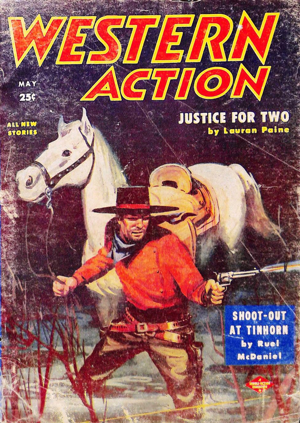 Western Action Novels - May 1957