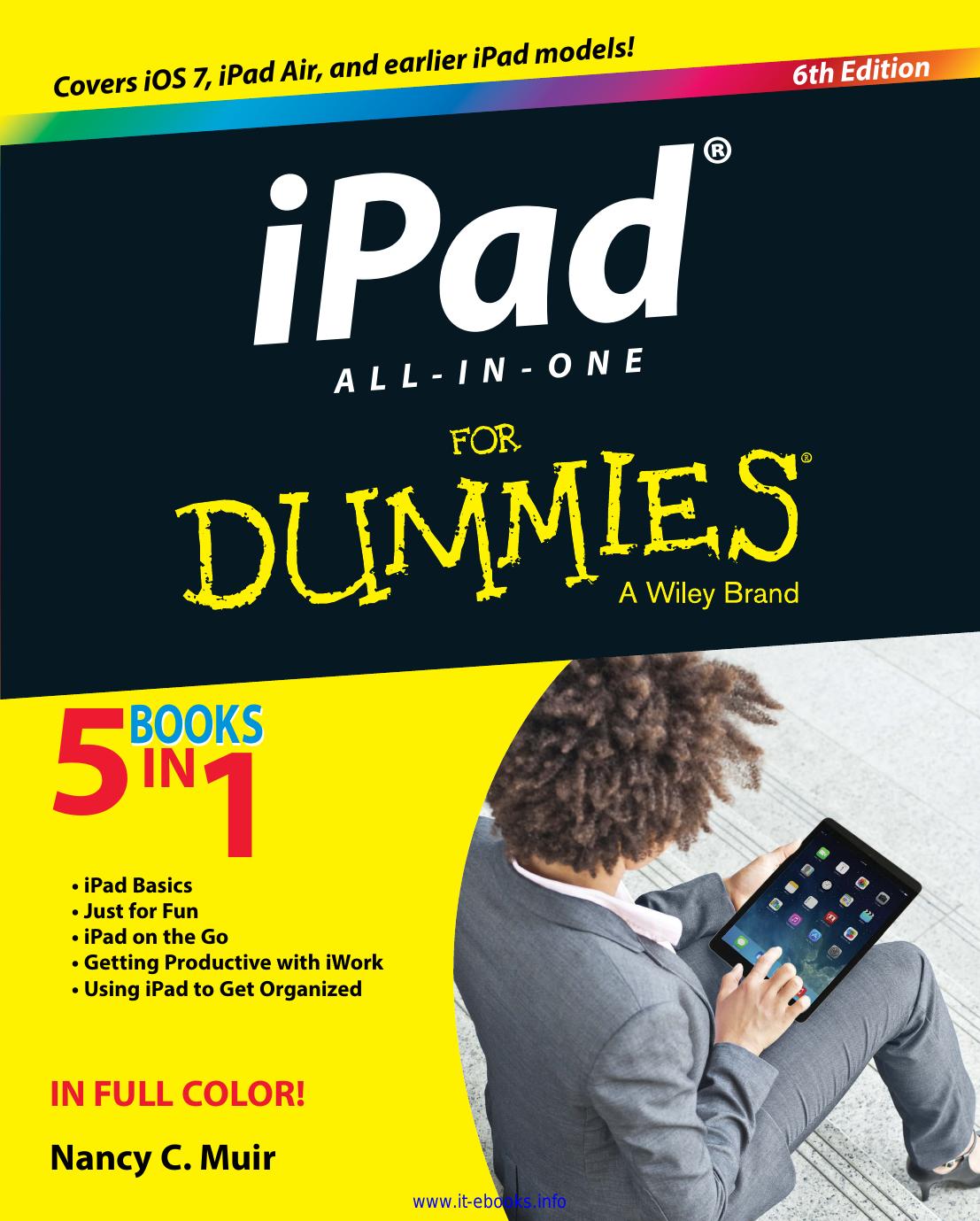 iPad All-in-One For Dummies, 6th Edition