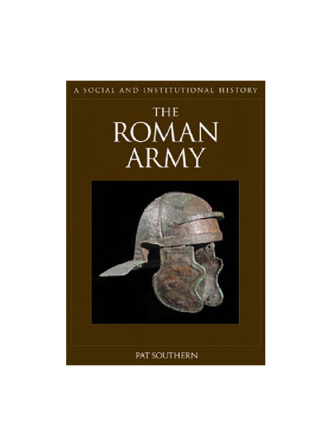 The Roman Army: A Social and Institutional History