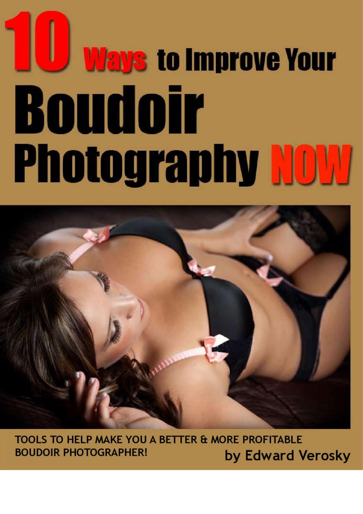 10 Ways to Improve Your Boudoir Photograph