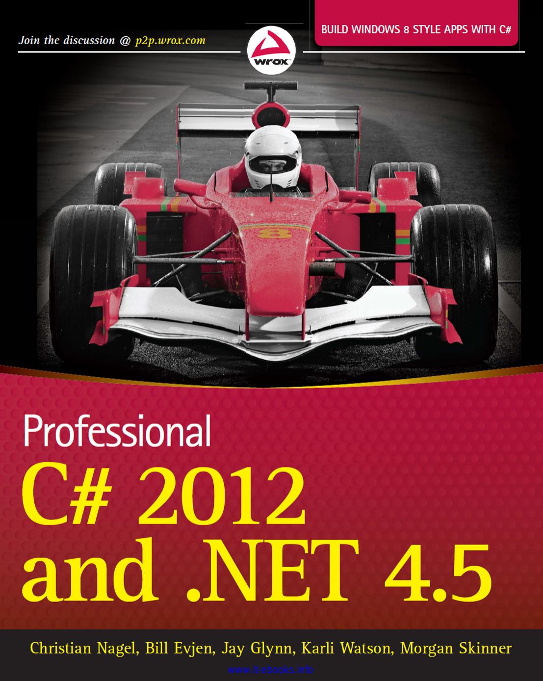 Professional C# 2012 and .NET 4.5