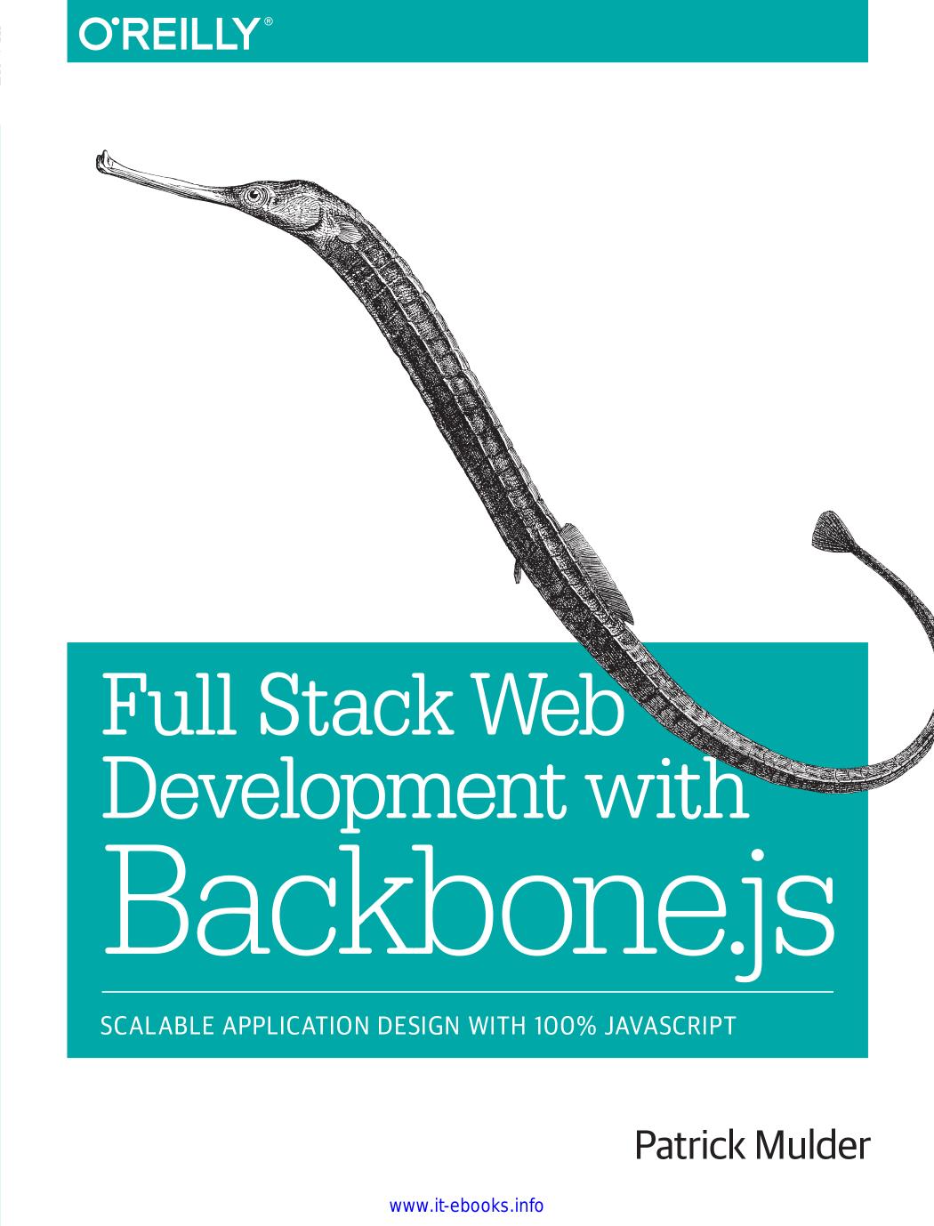 Full Stack Web Development with Backbone.js