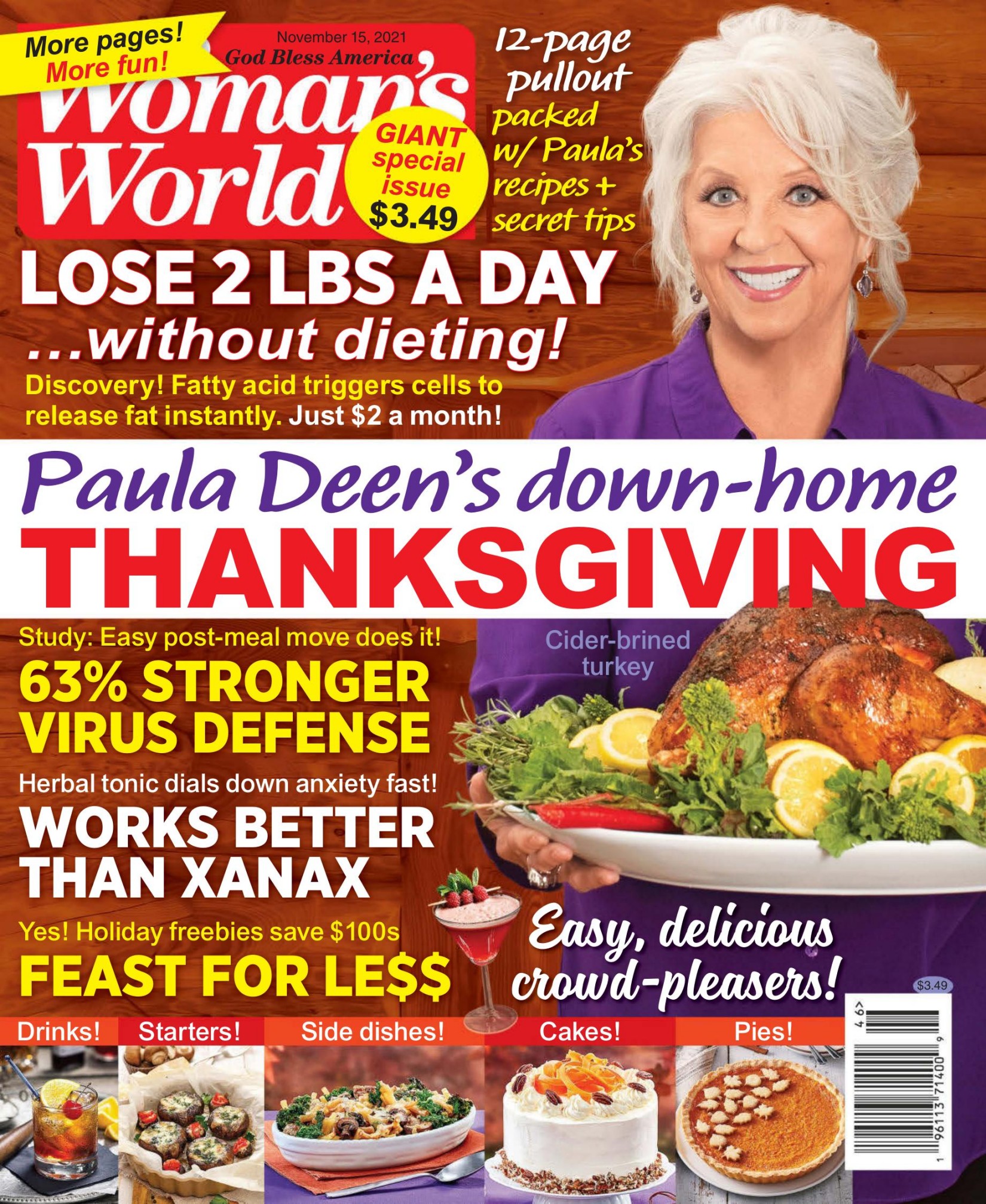 Woman's World - November 15, 2021 USA