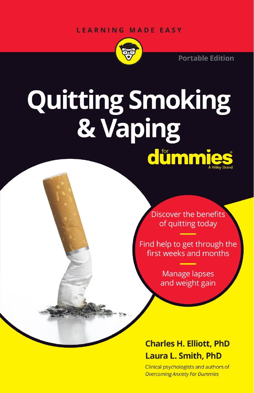 Quitting Smoking & Vaping For Dummies®, Portable Edition