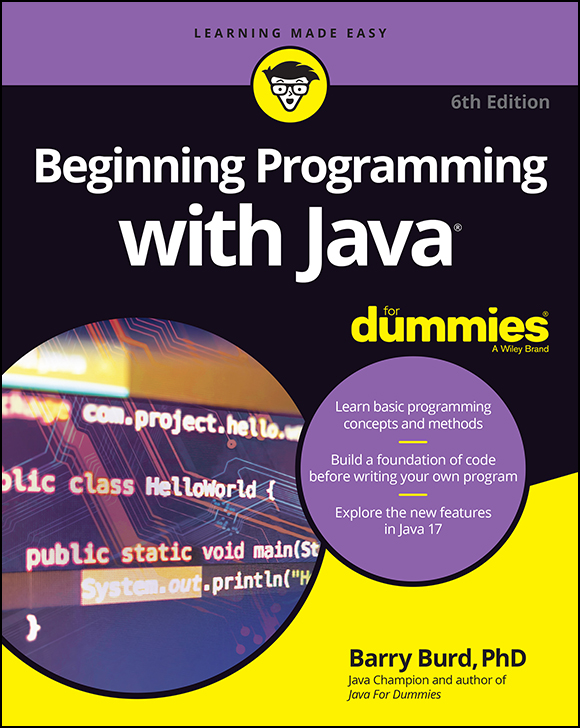 Beginning Programming with Java for Dummies