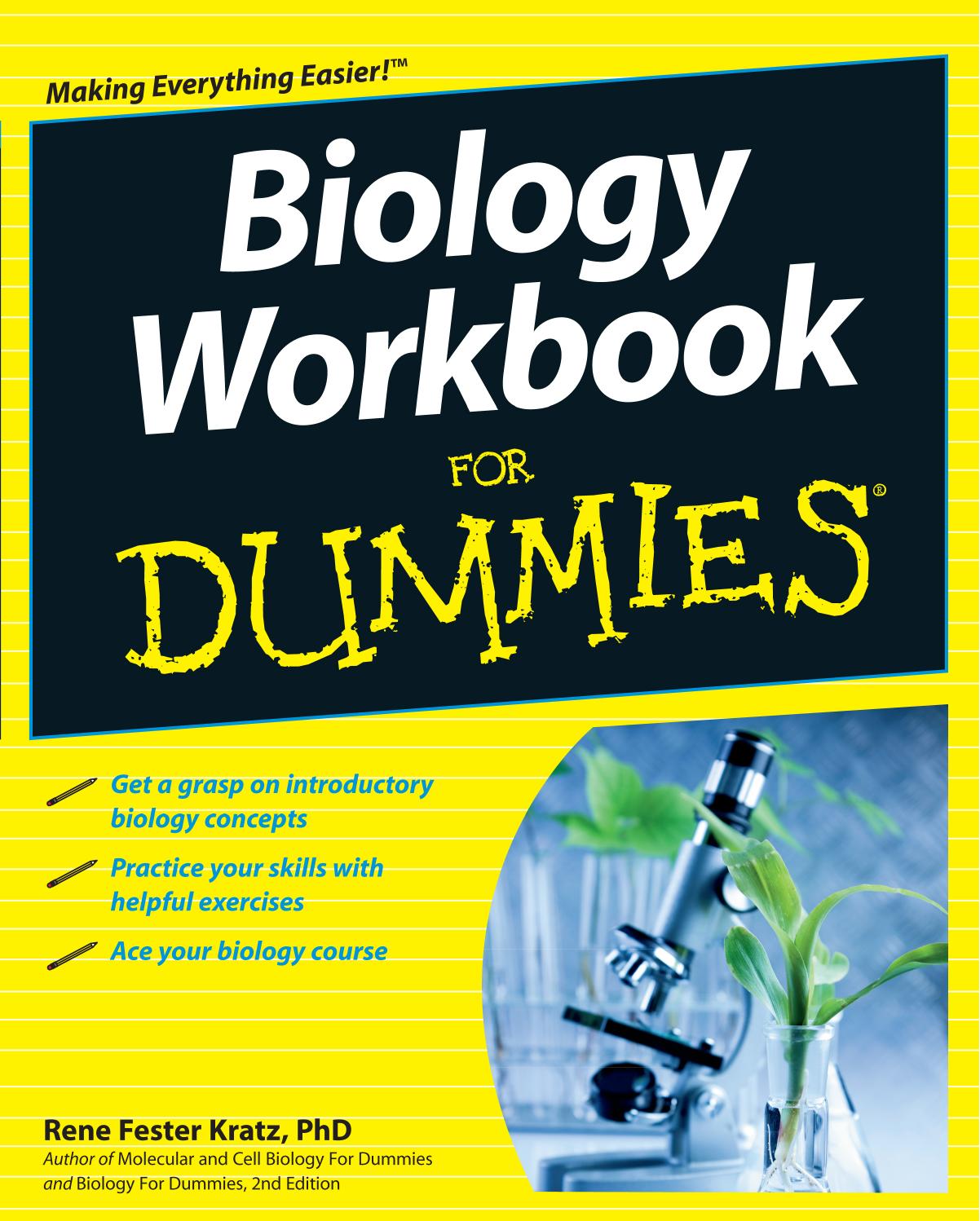 Biology Workbook For Dummies®