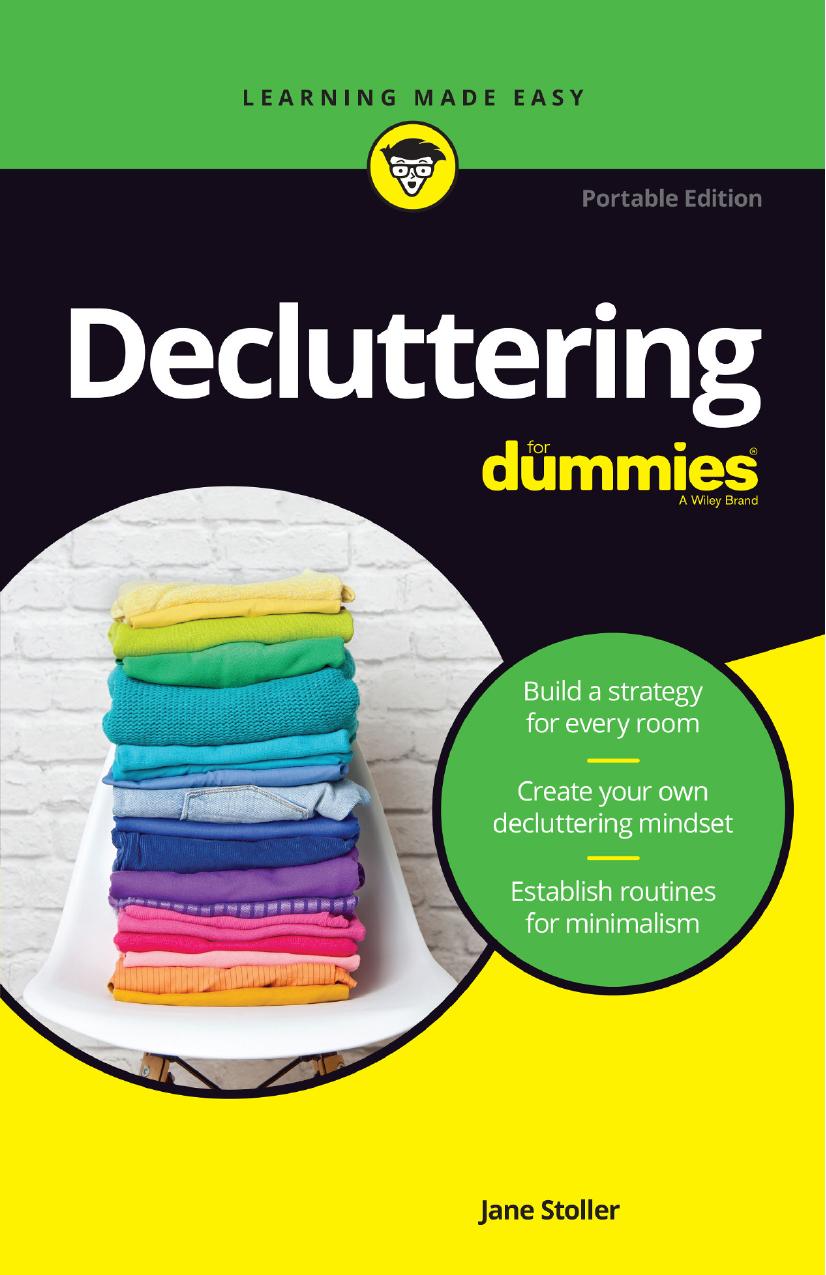 Decluttering For Dummies®, Portable Edition