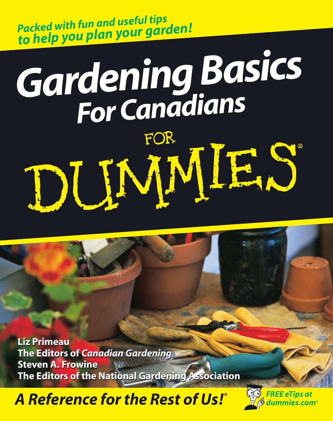 Gardening Basics for Canadians for Dummies