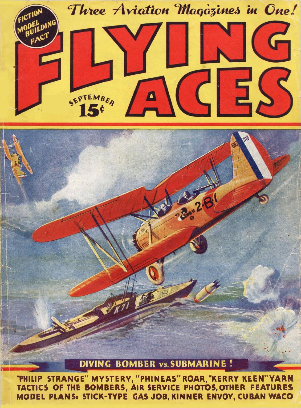 Flying Aces - September 1936