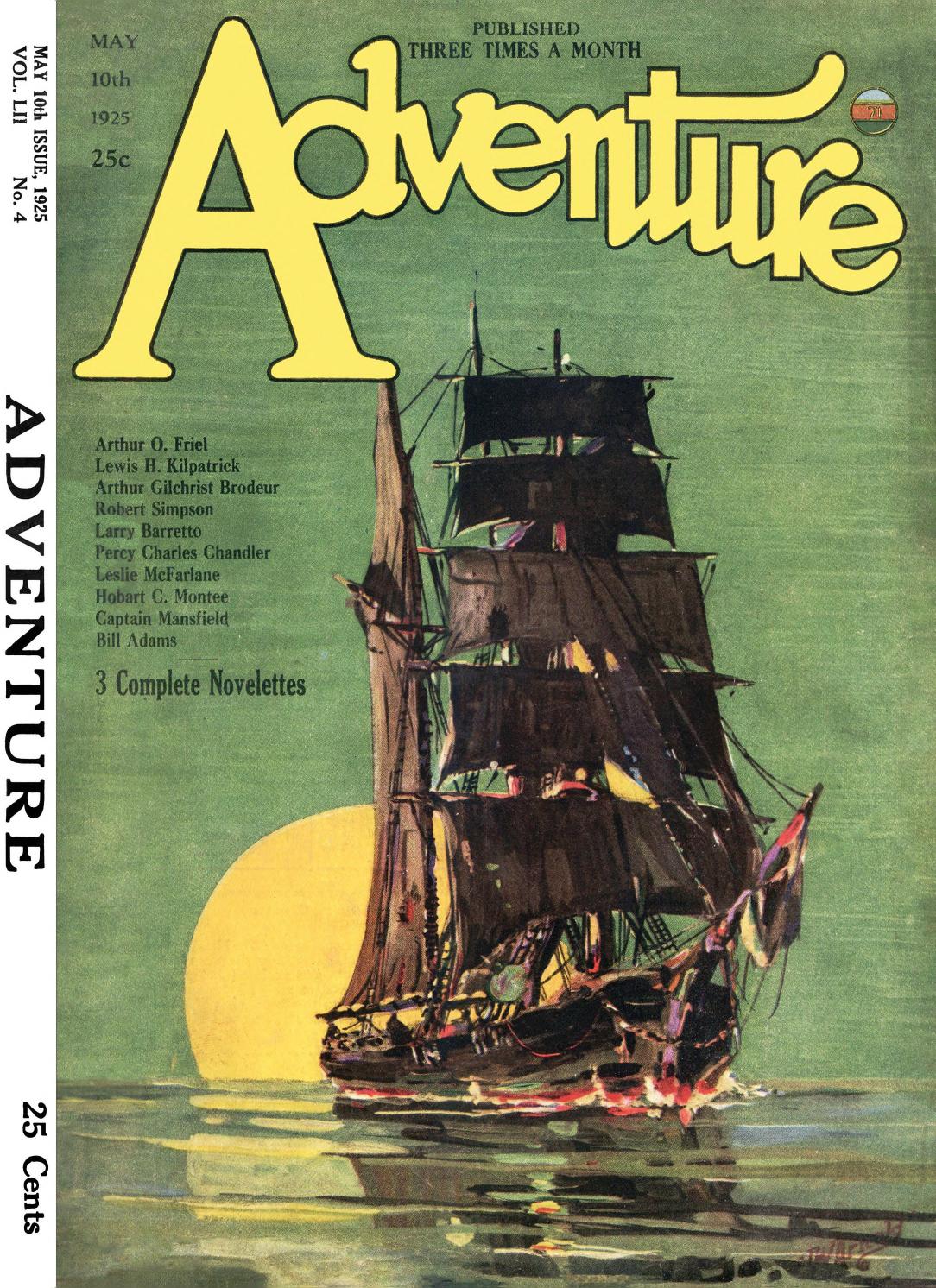 Adventure - 10 May 1925