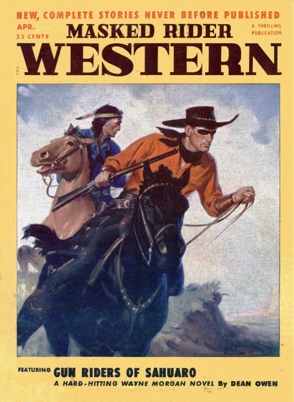 Masked Rider Western - April 1952