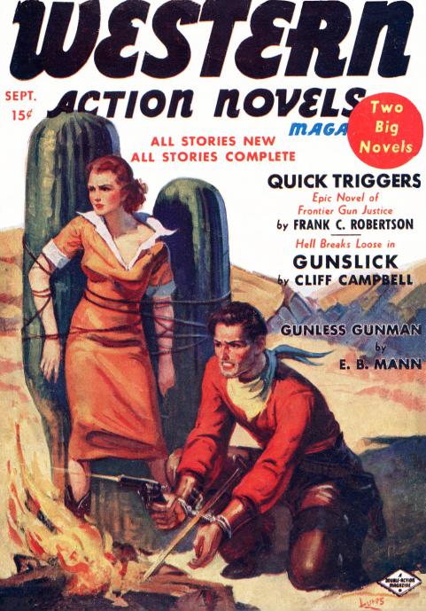 Western Action Novels - September 1937