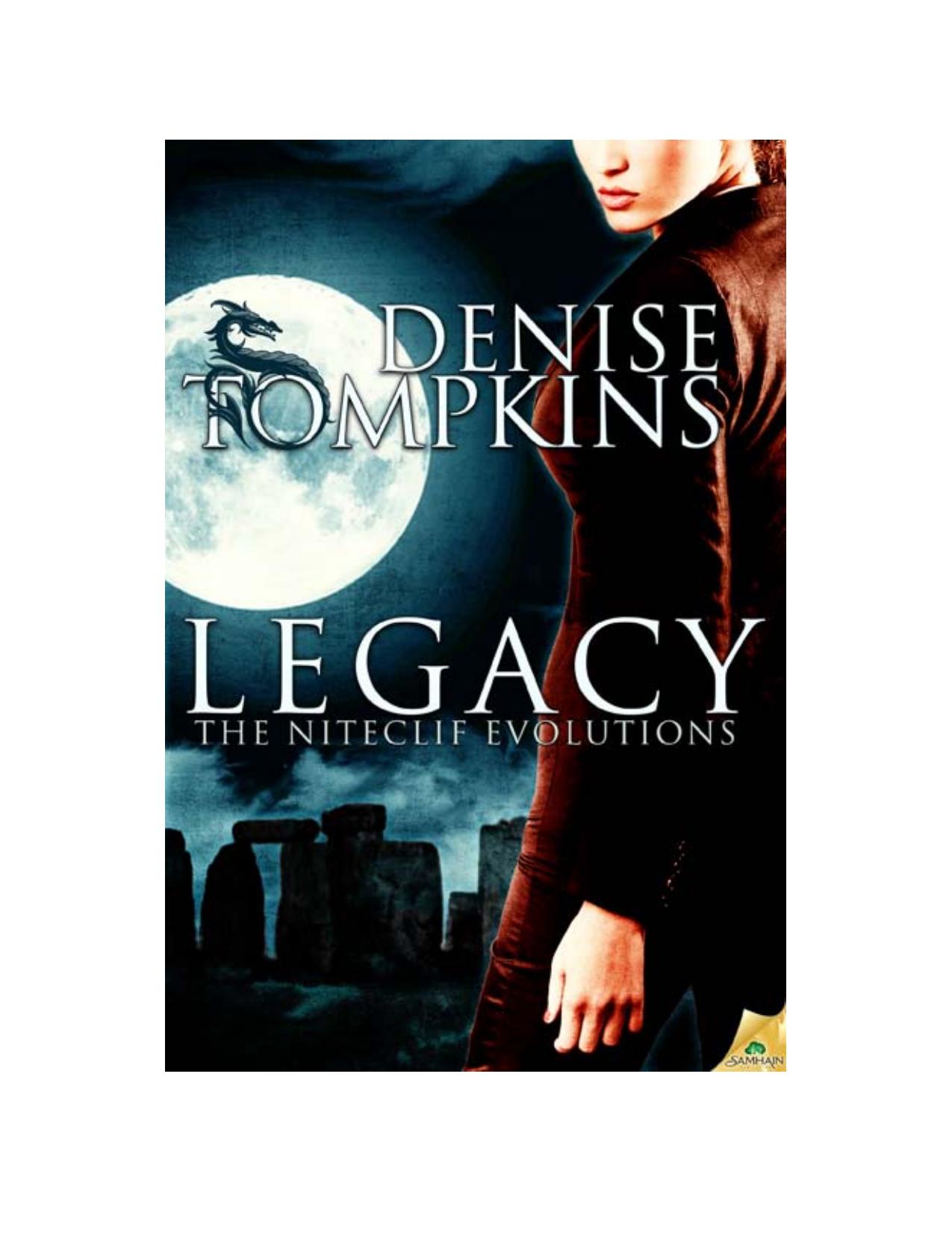 Legacy: The Niteclif Evolutions, Book 1