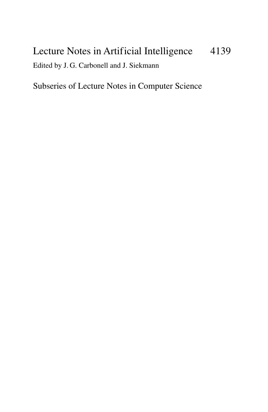 LNAI 4139 - Advances in Natural Language Processing (Frontmatter Pages)