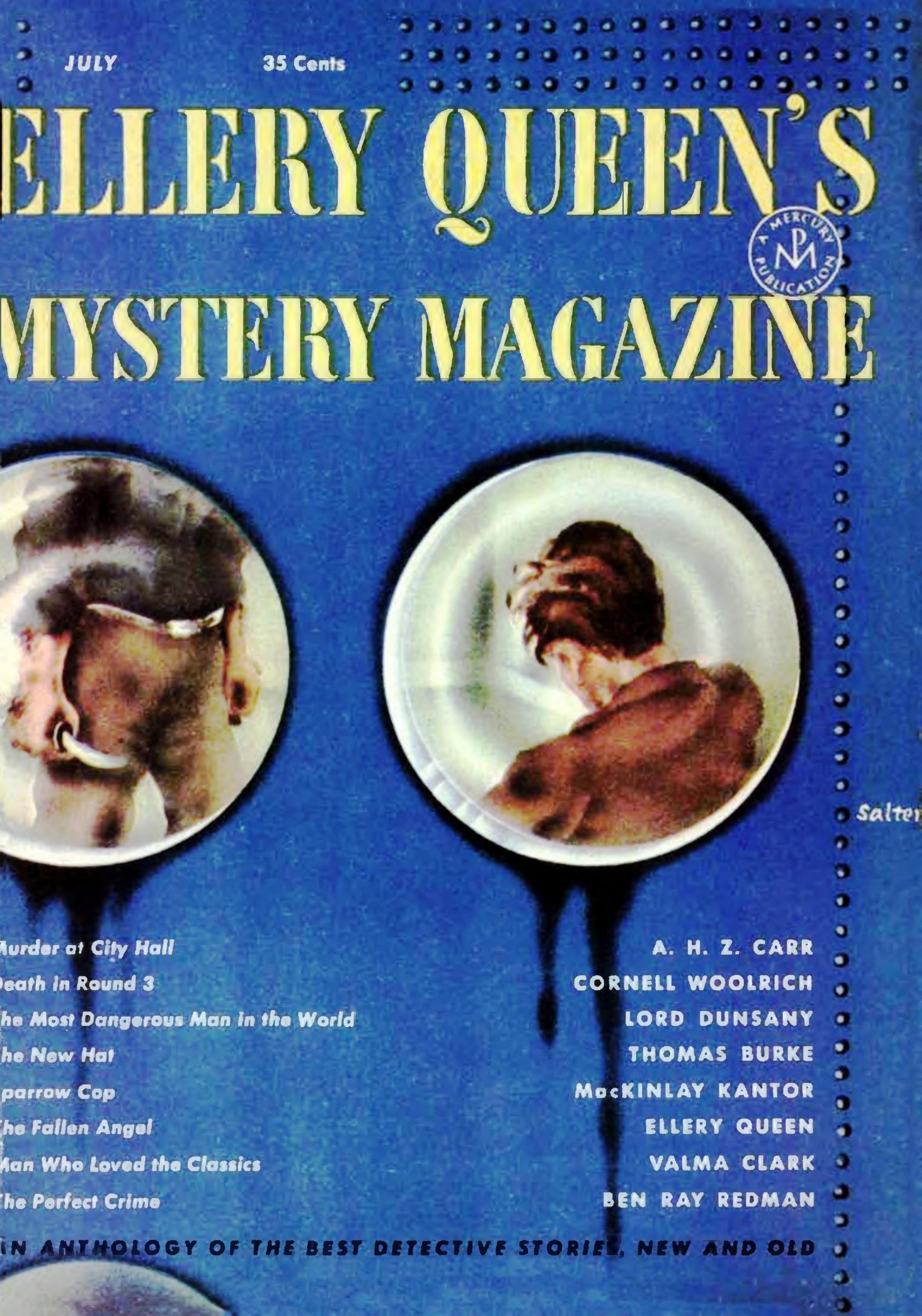 Ellery Queens Mystery Magazine - July 1951