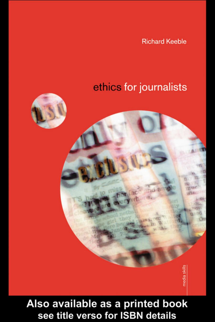 Ethics for Journalists