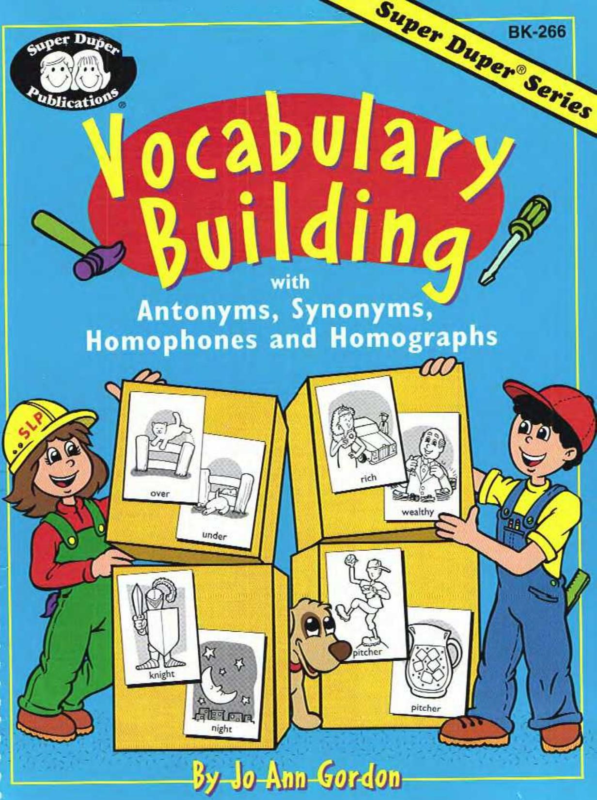 Vocabulary building