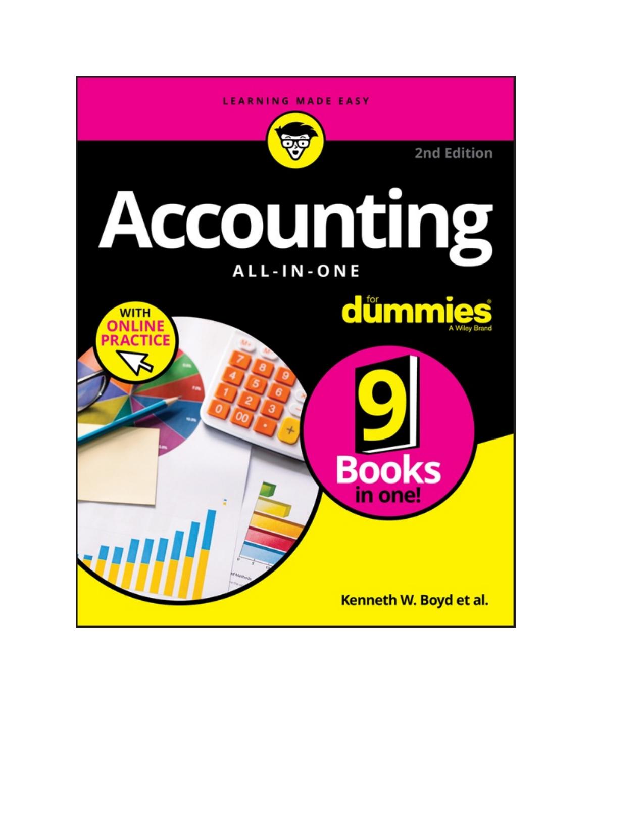 Accounting All-in-One For Dummies