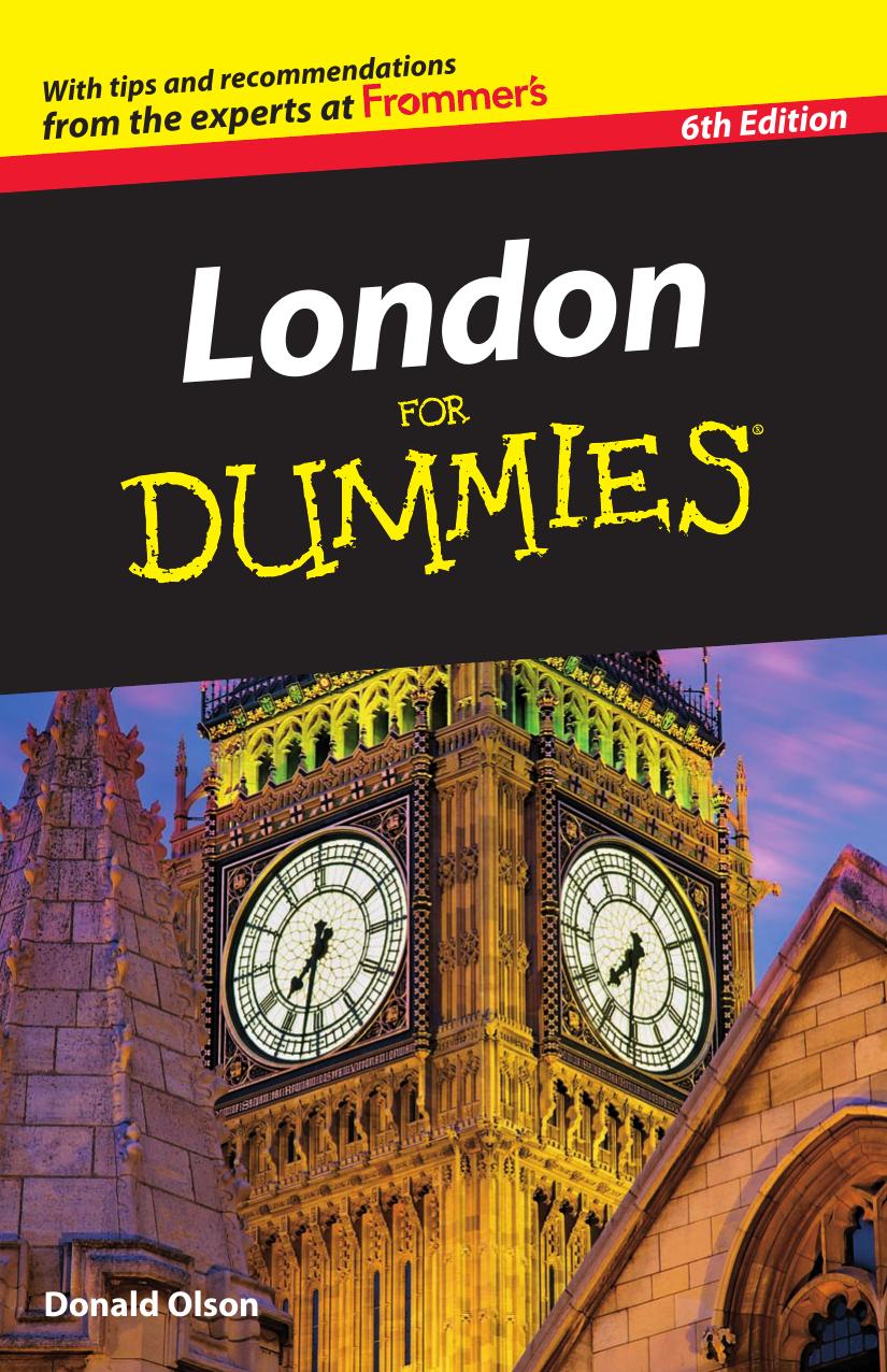 London For Dummies, 6th Edition