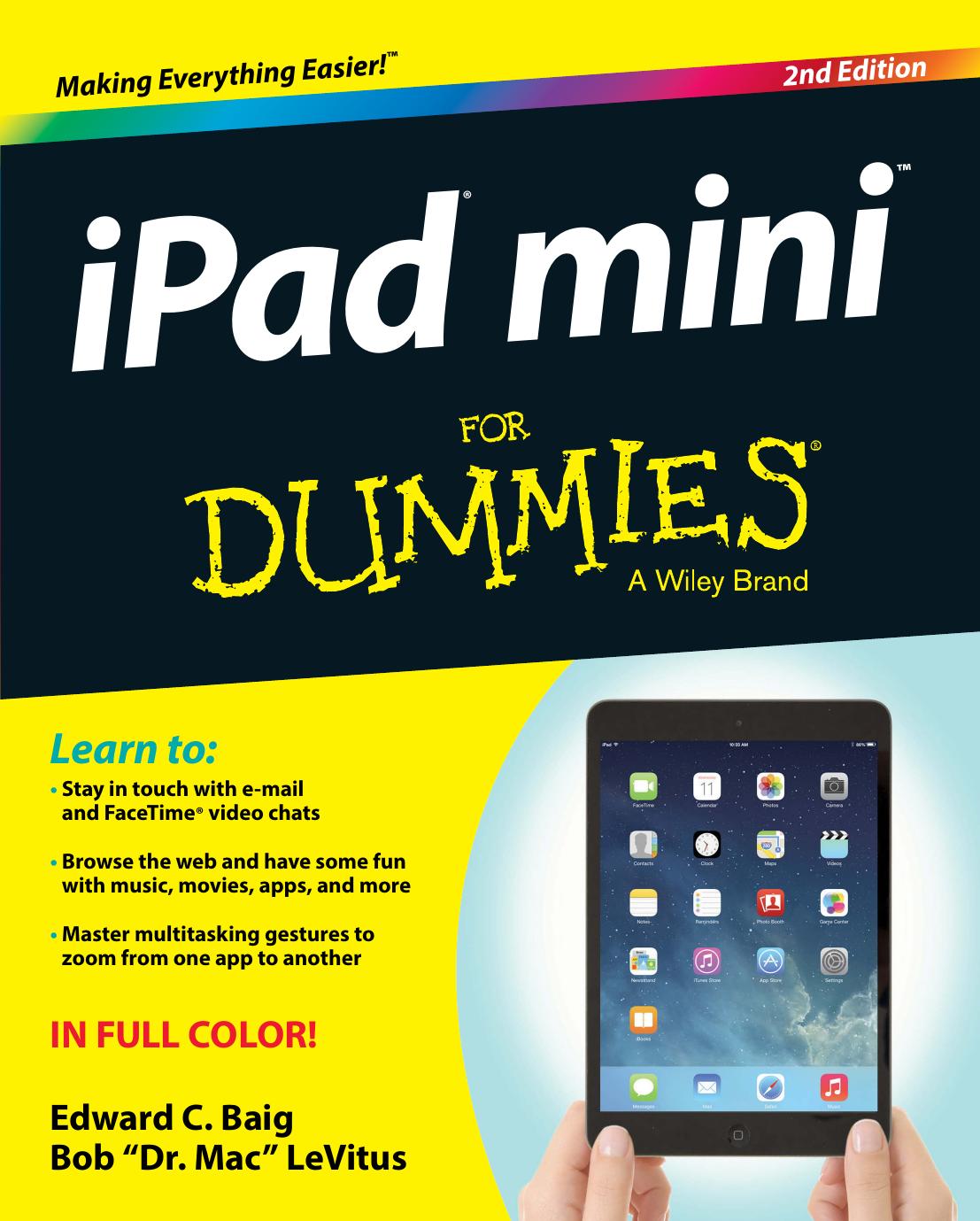 iPad mini For Dummies, Second Edition