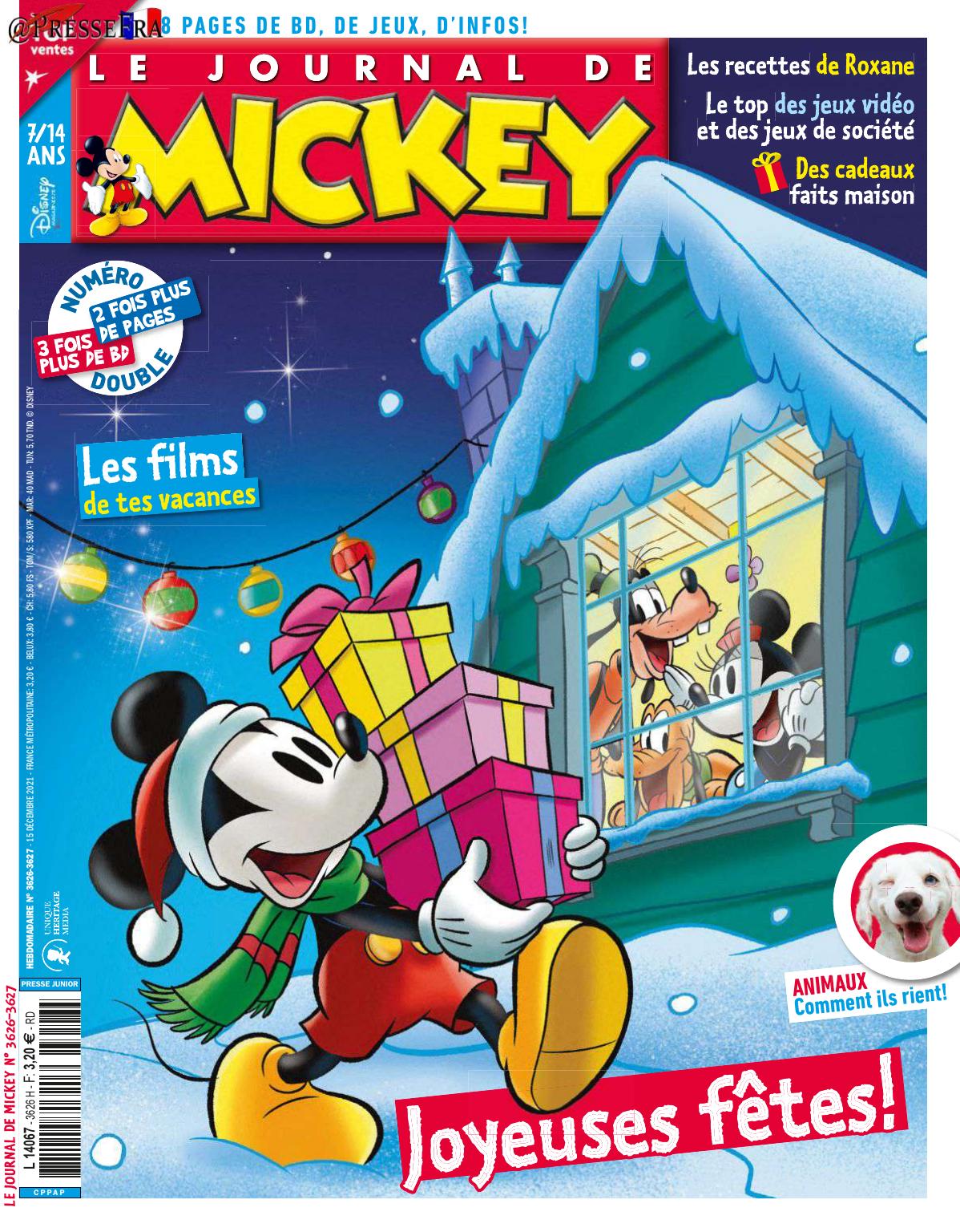 Le Journal De Mickey 15 Decembre 2021