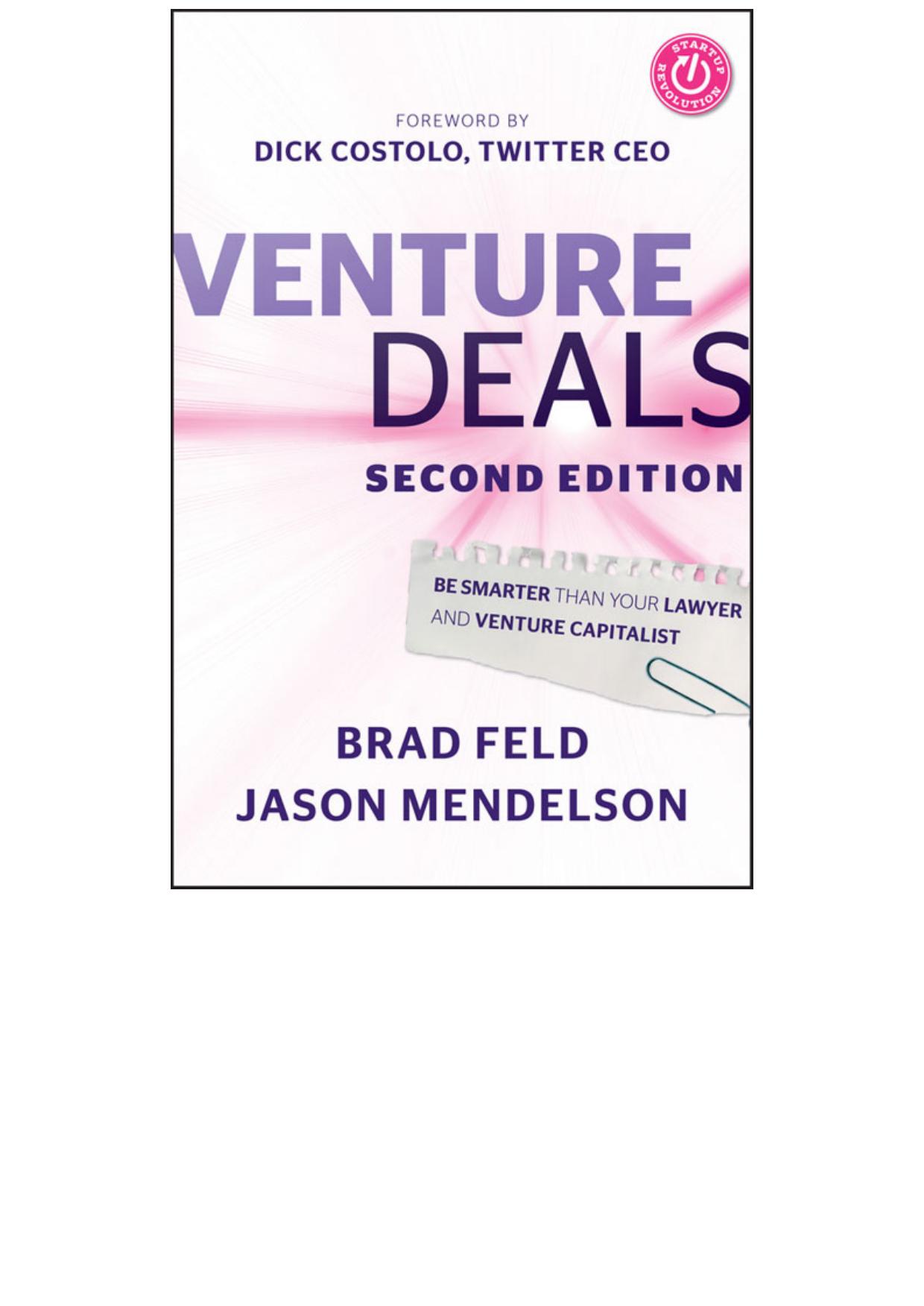 Venture Deals