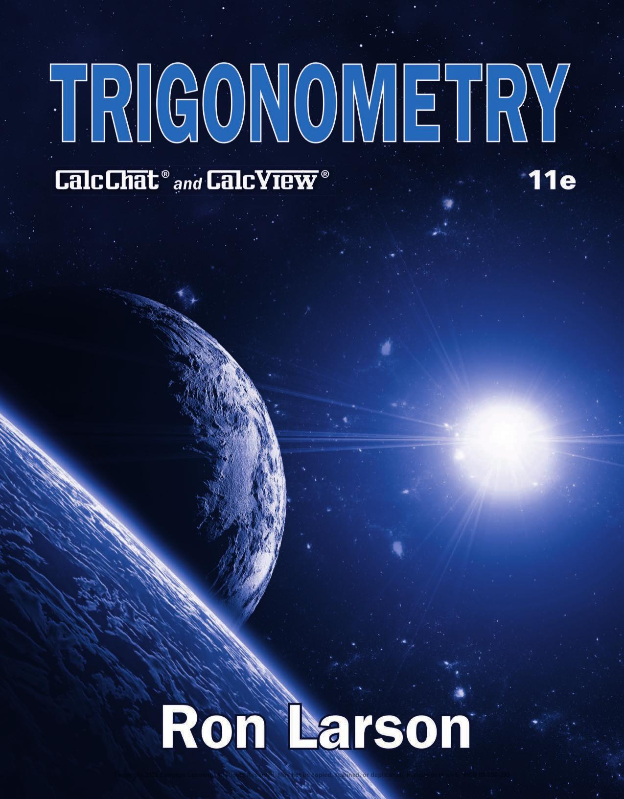 EBK: TRIGONOMETRY