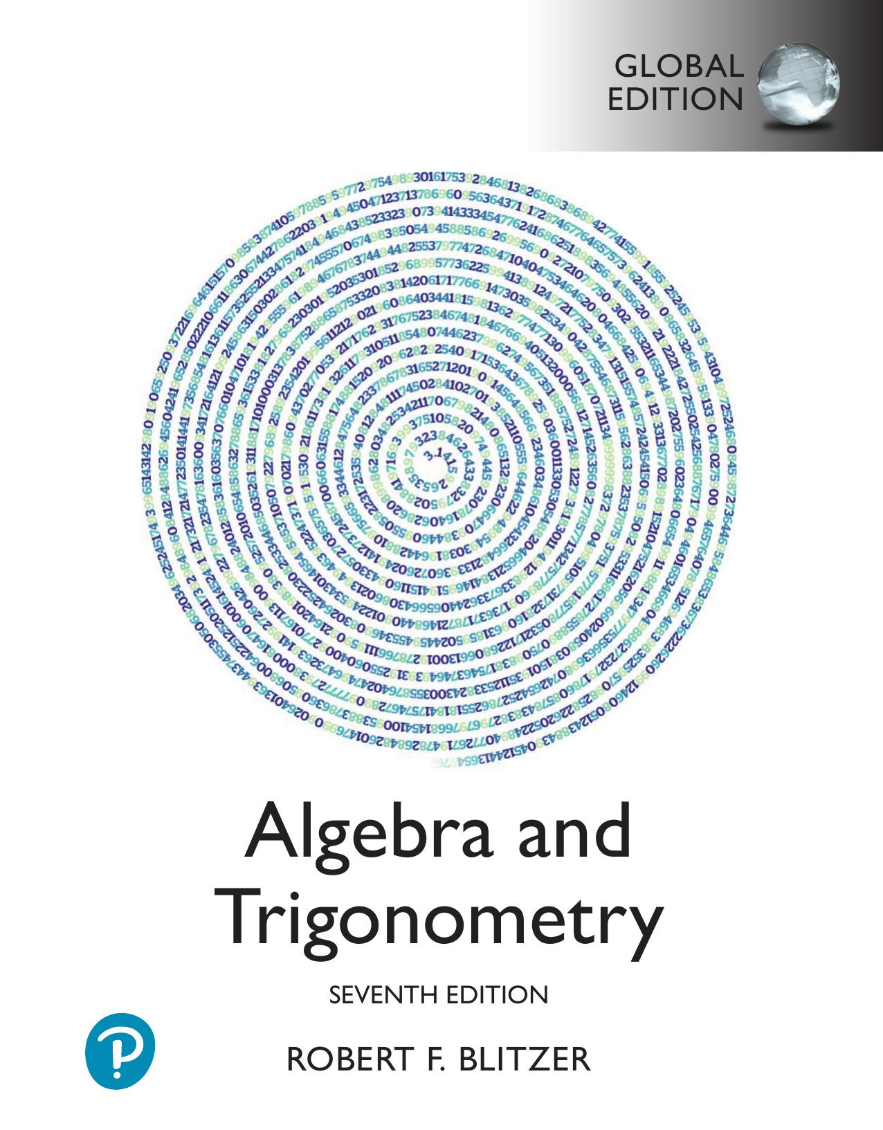 Algebra and Trigonometry, Global Edition, 7/ed