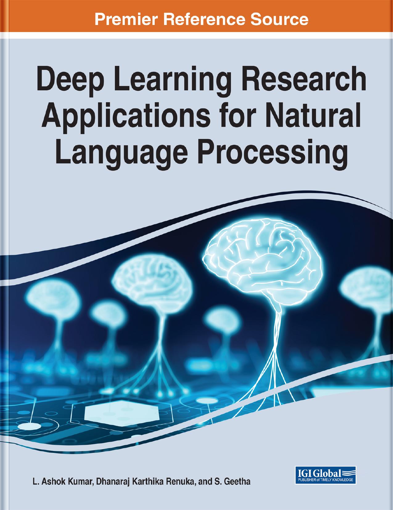 Kumar L. Deep Learning Research Applications for Natural Language Proc. 2023