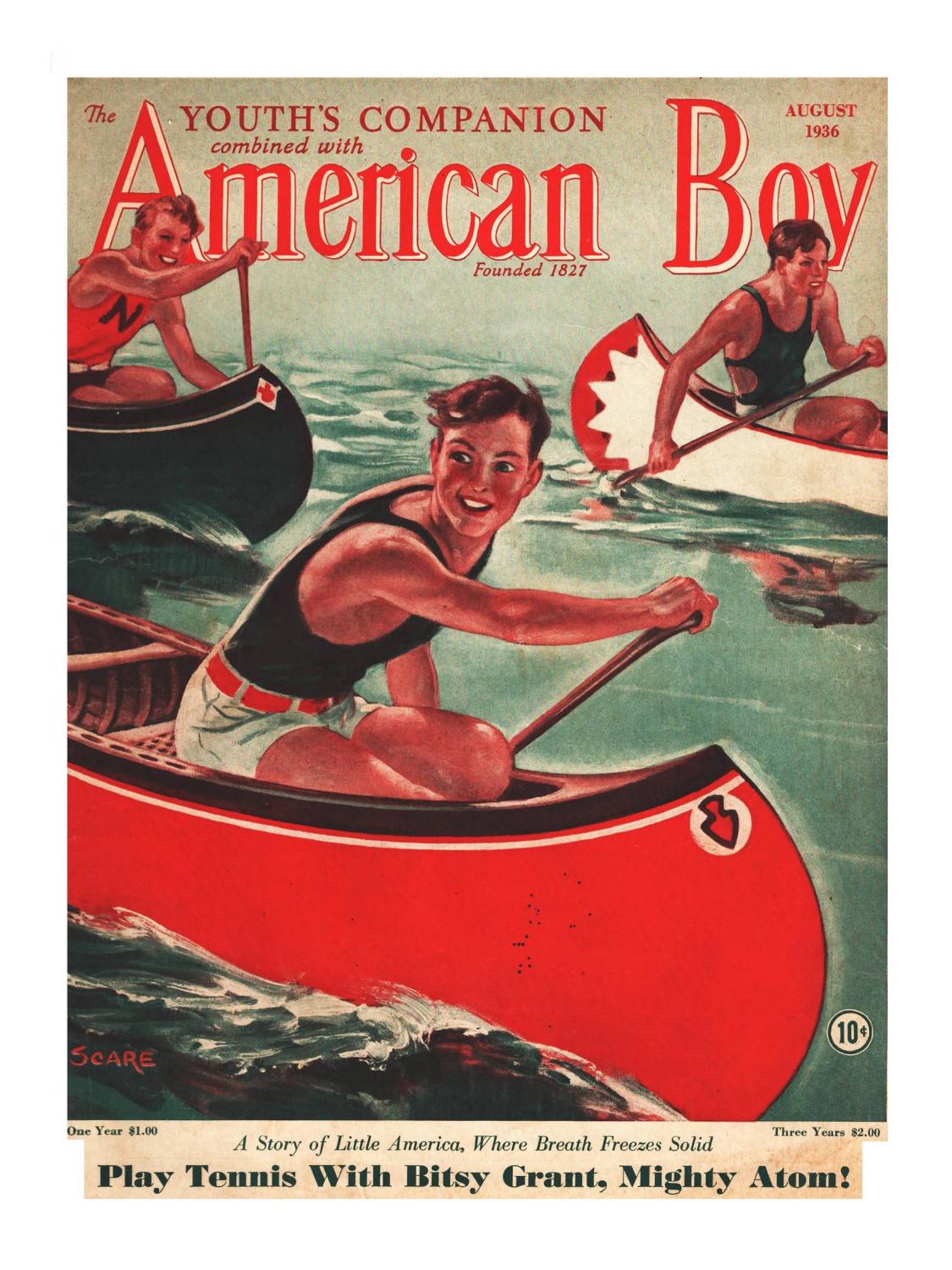 The American Boy - August 1936