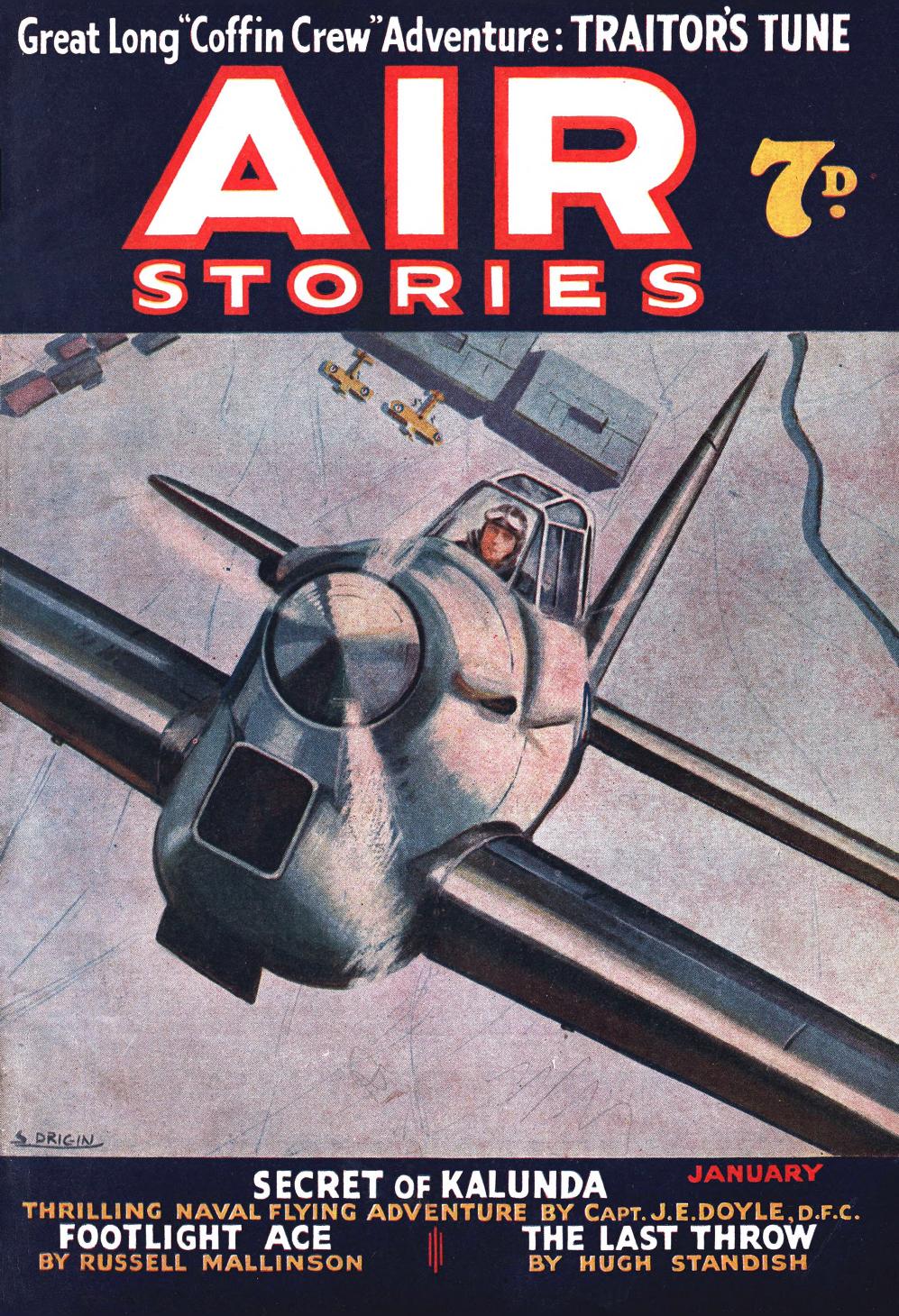 Air Stories - January 1938