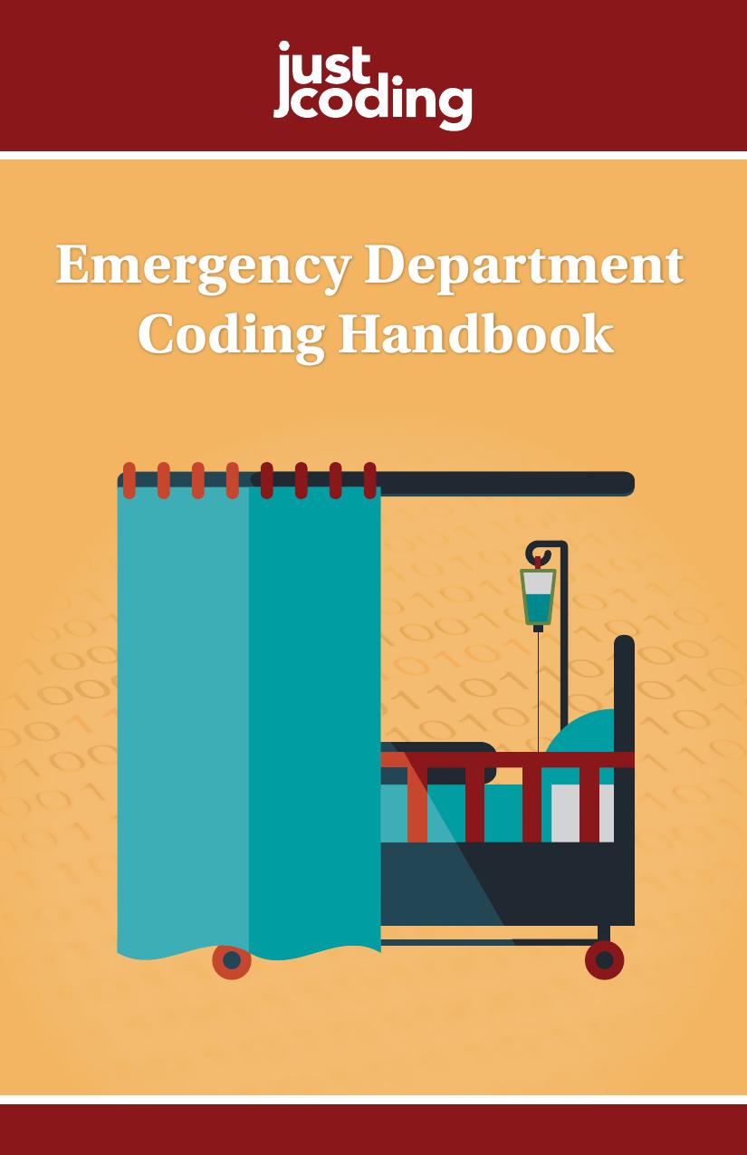 JustCoding's Emergency Department Coding Handbook (Pack of 5)