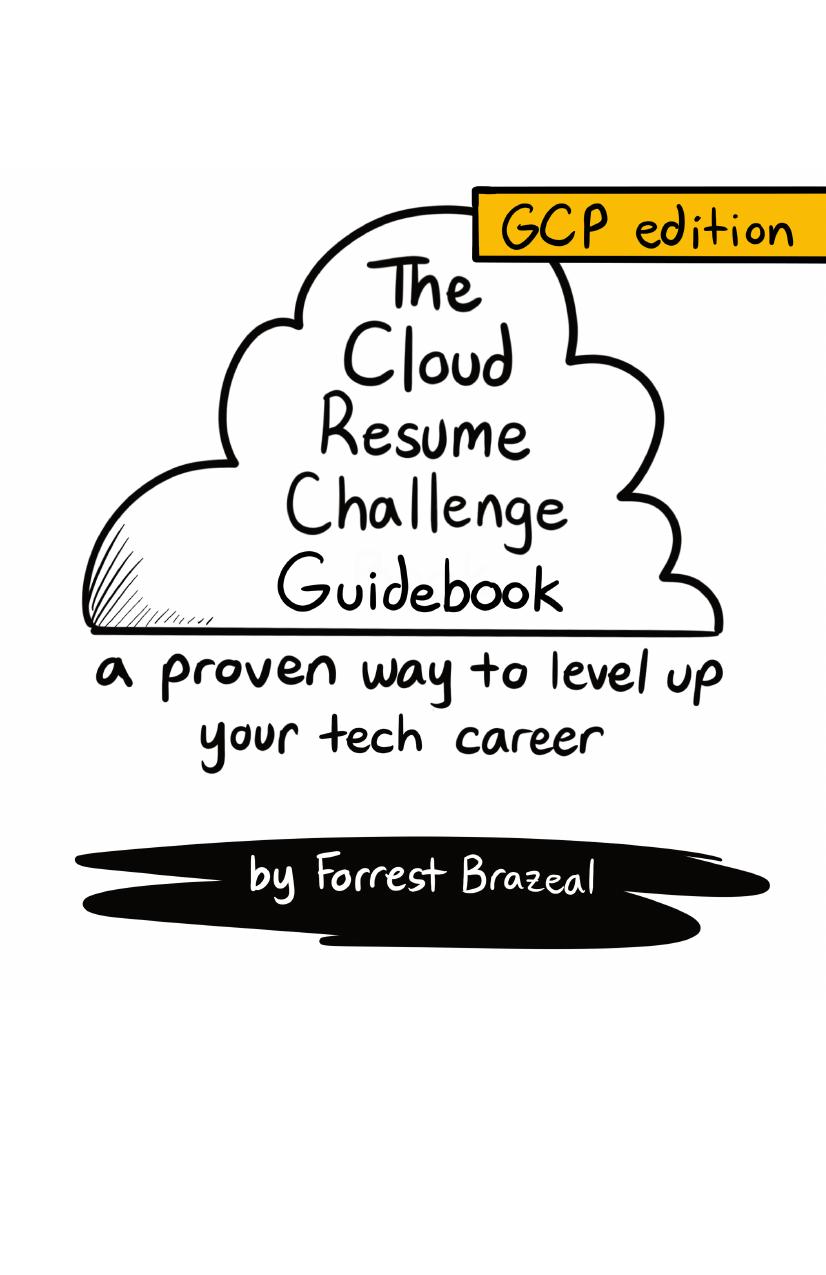 The Cloud Resume Challenge Guidebook - Google Cloud Edition